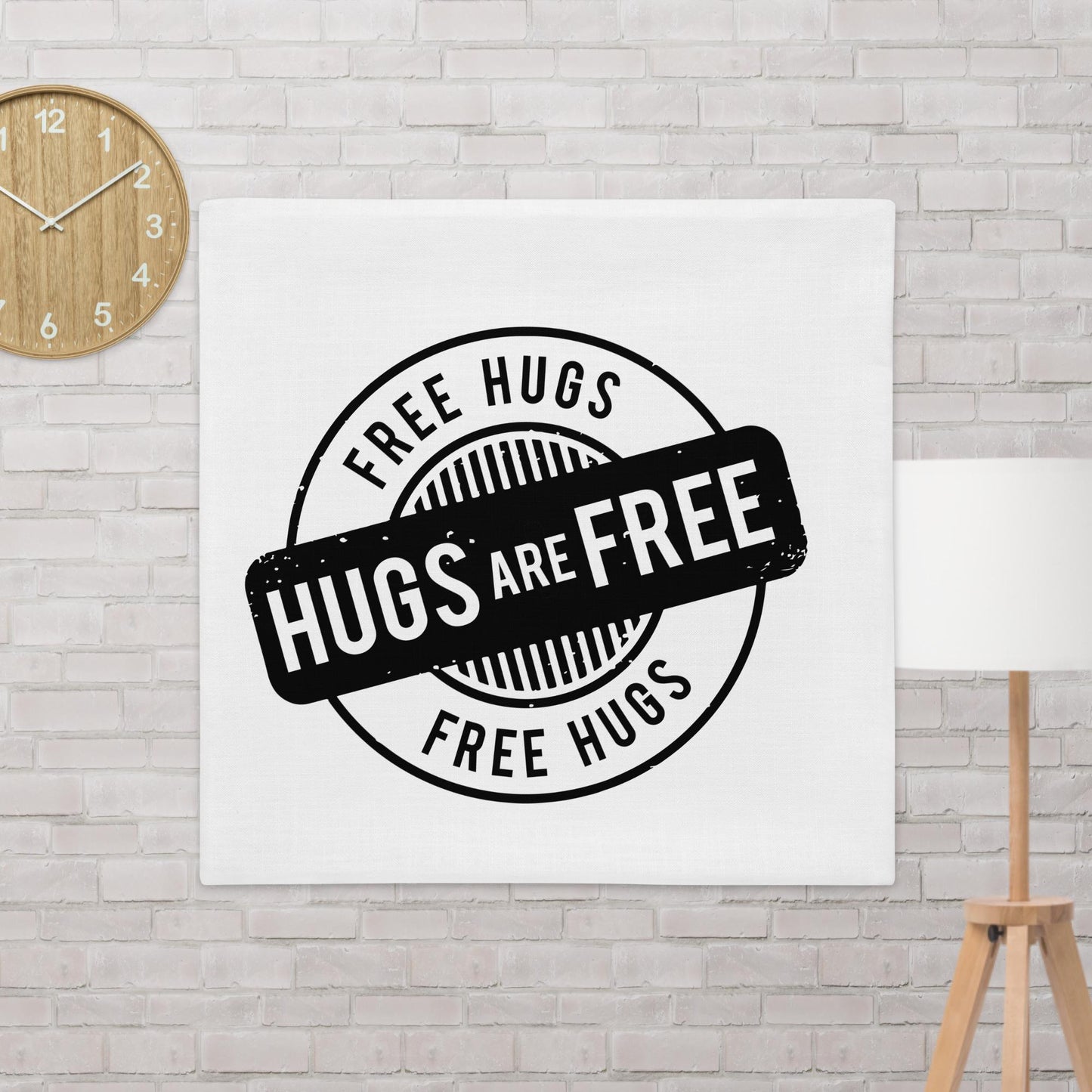 Dreamy Hugs: Hugs Are Free Premium Pillow Cases