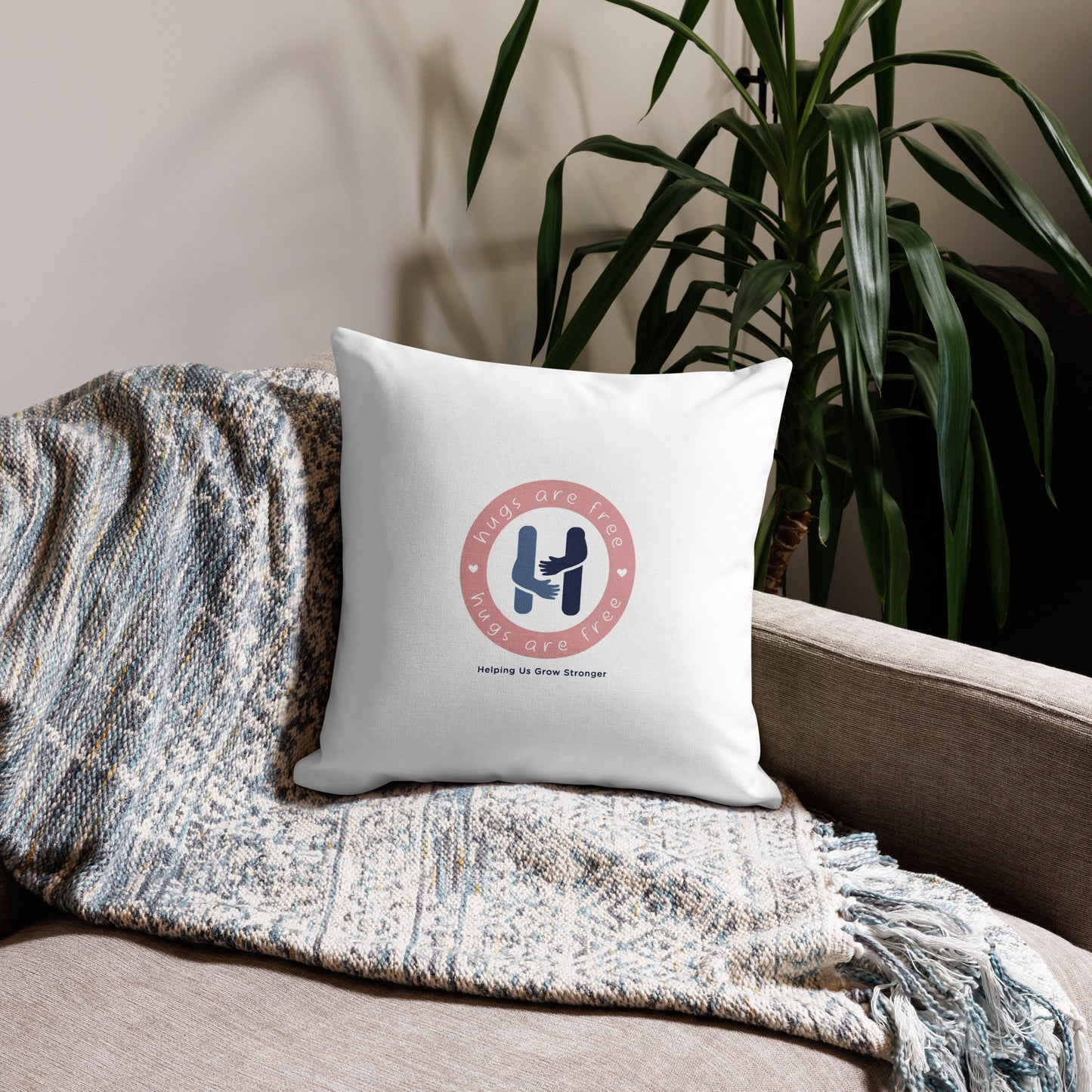 Dreamy Hugs: Hugs Are Free Premium Pillow Cases