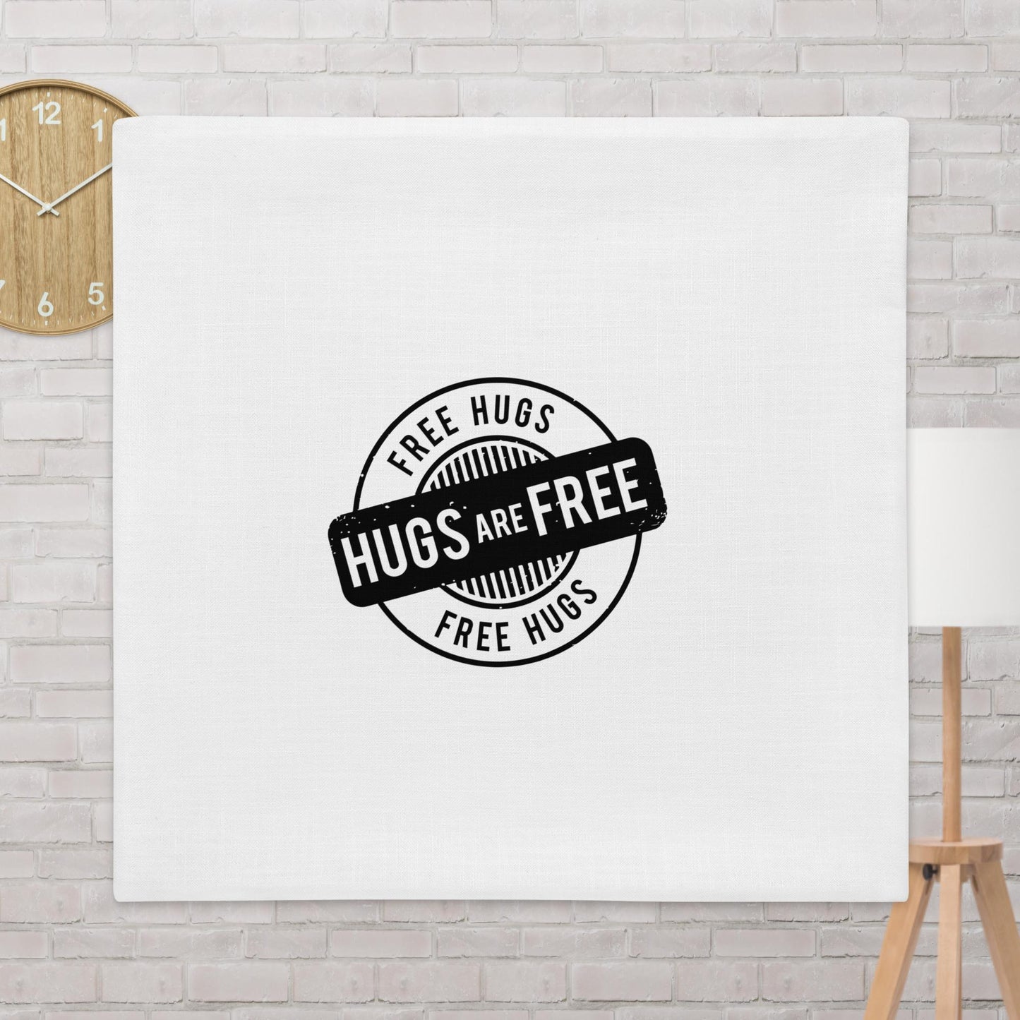 Dreamy Hugs: Hugs Are Free Premium Pillow Cases