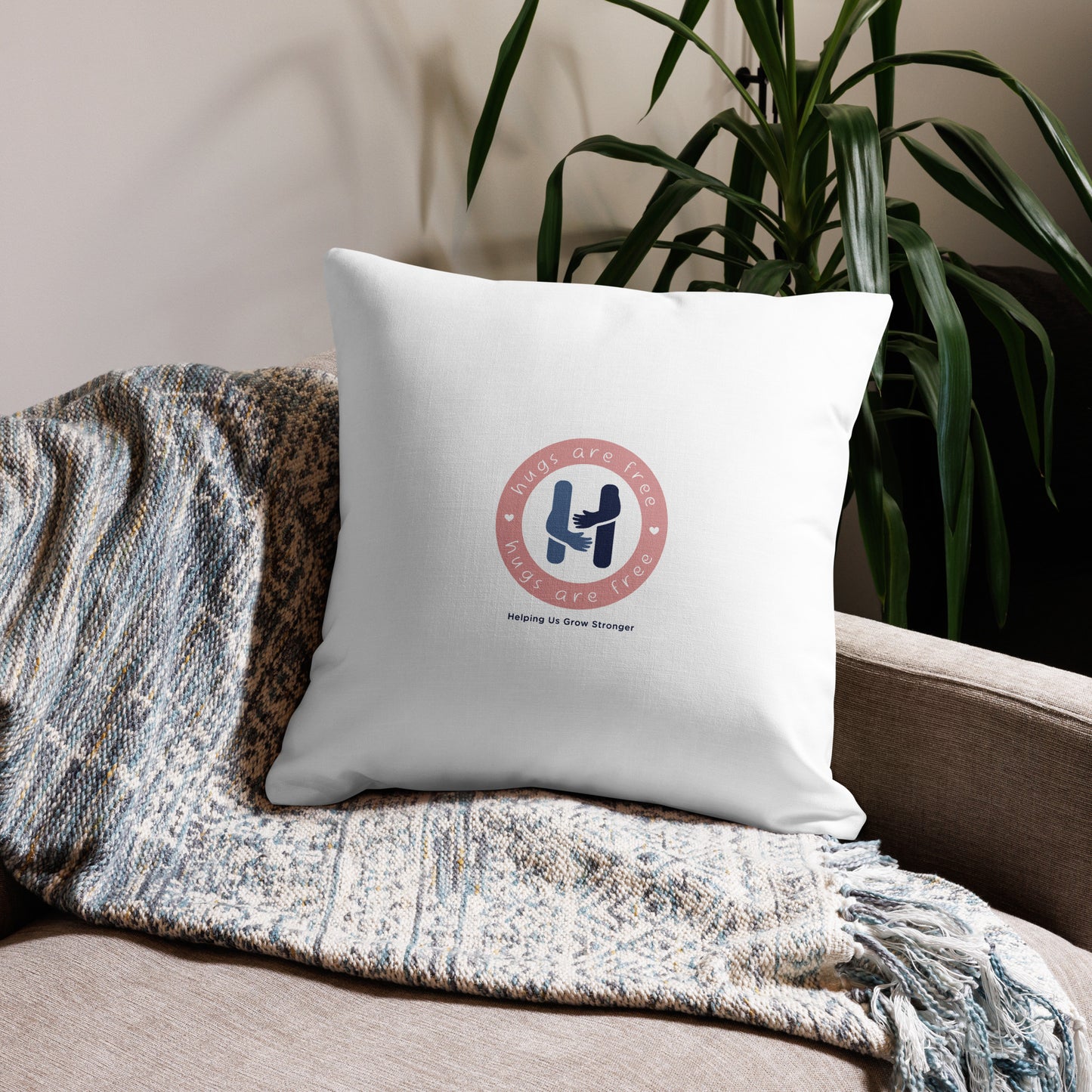 Dreamy Hugs: Hugs Are Free Premium Pillow Cases