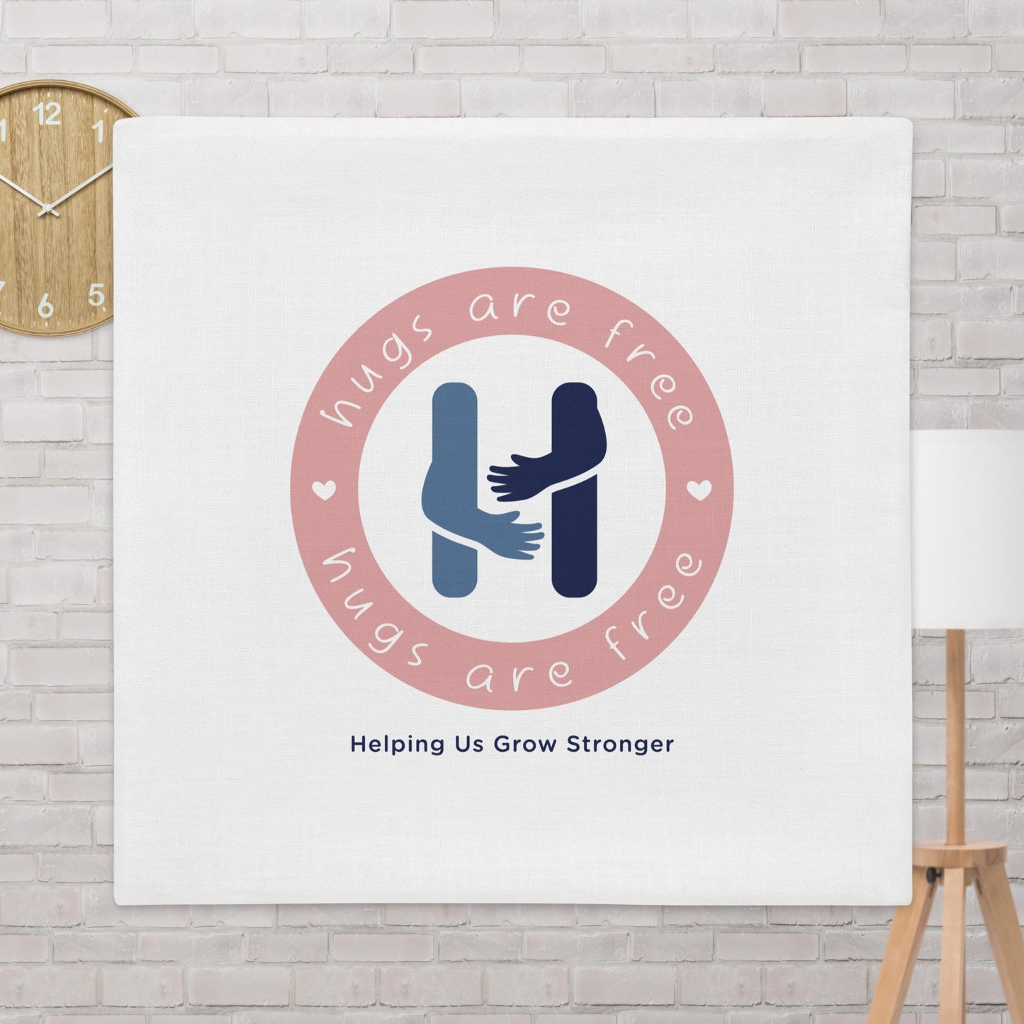 Dreamy Hugs: Hugs Are Free Premium Pillow Cases