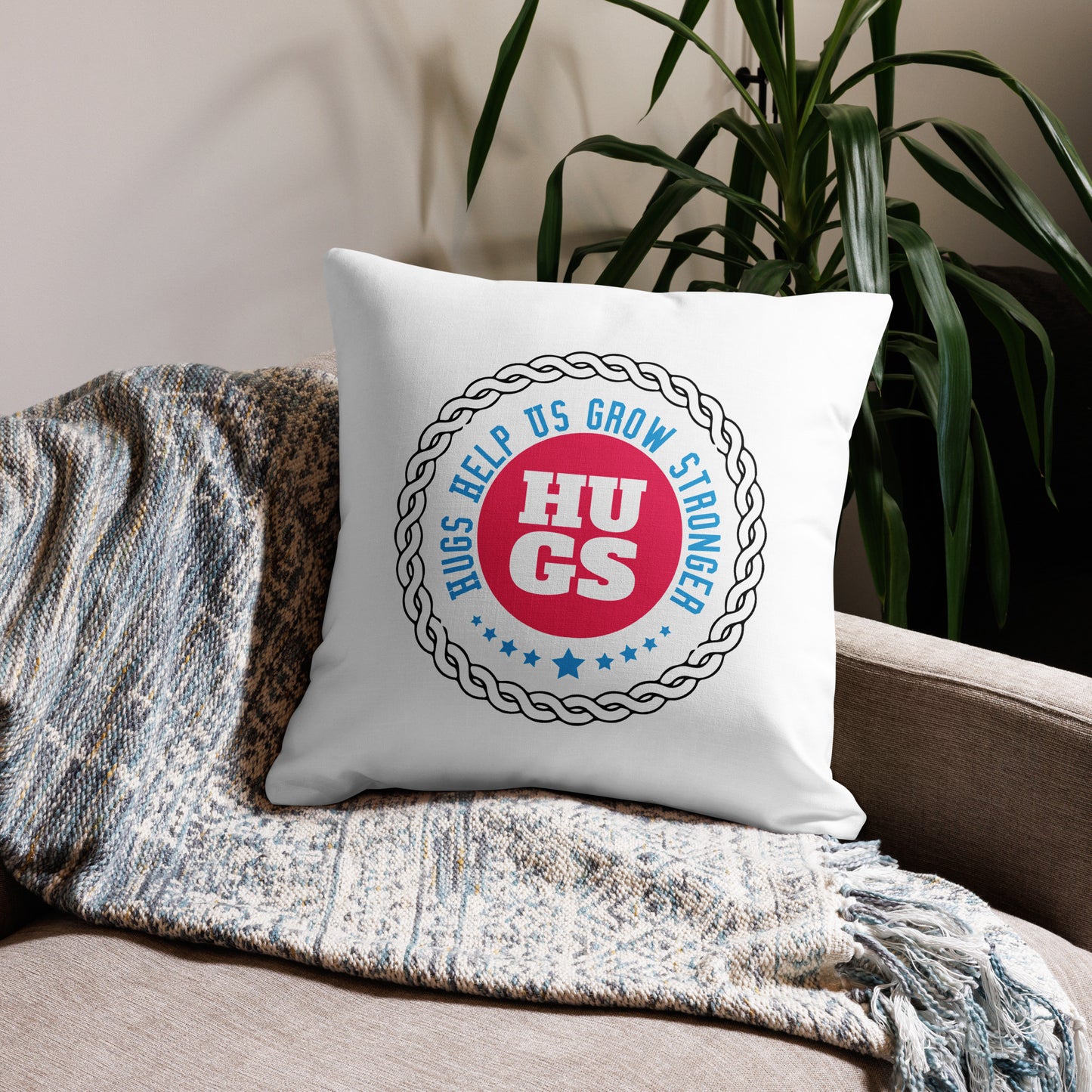 Dreamy Hugs: Hugs Are Free Premium Pillow Cases