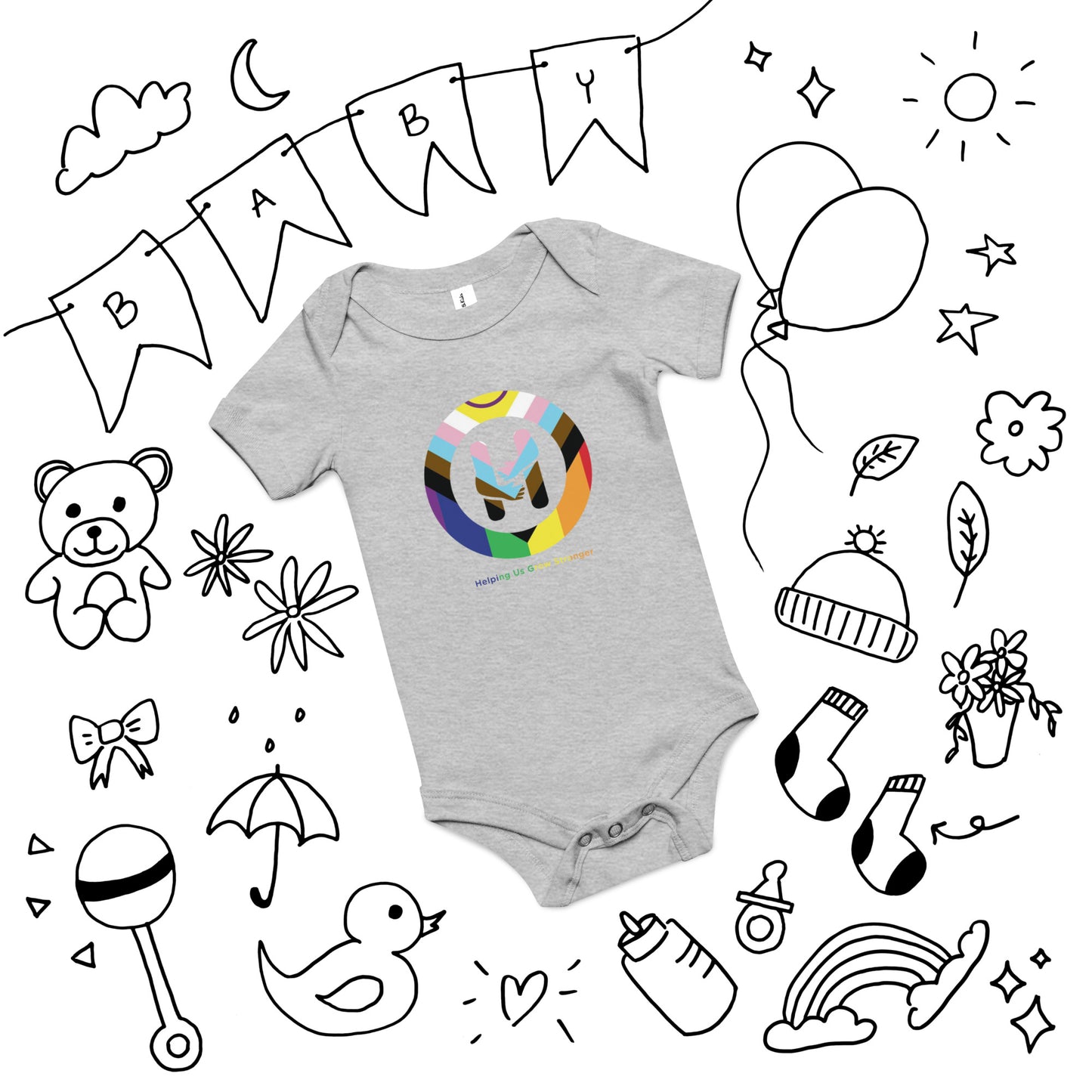 Pride Month Baby Onesie