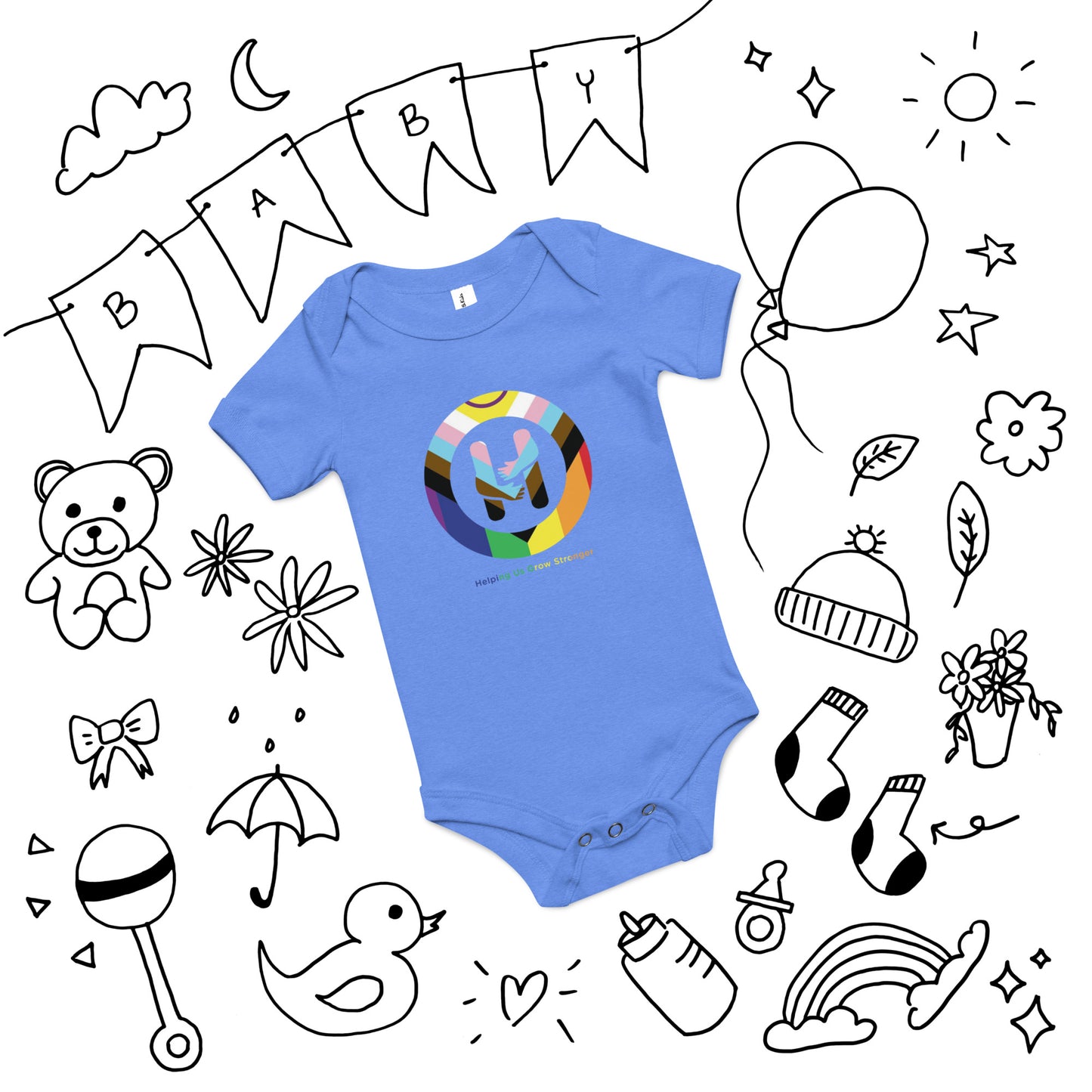 Pride Month Baby Onesie