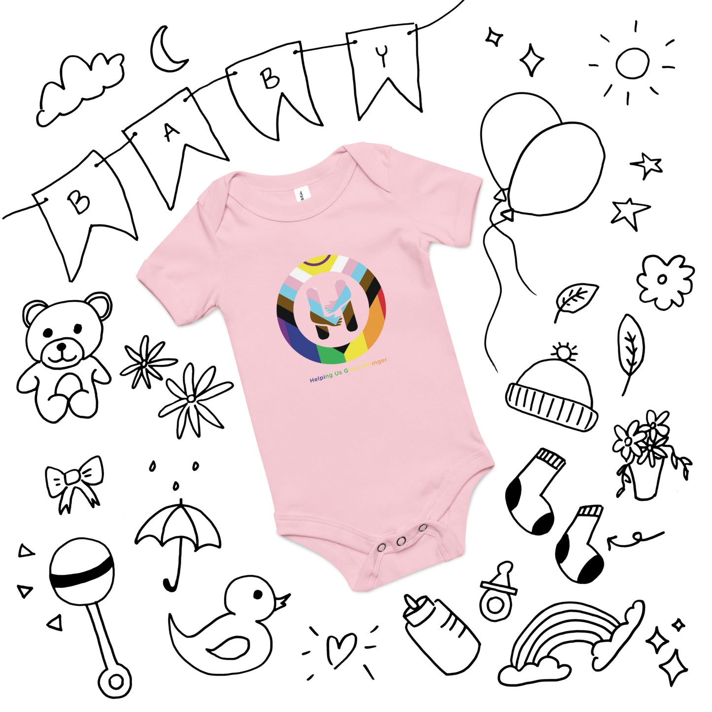 Pride Month Baby Onesie