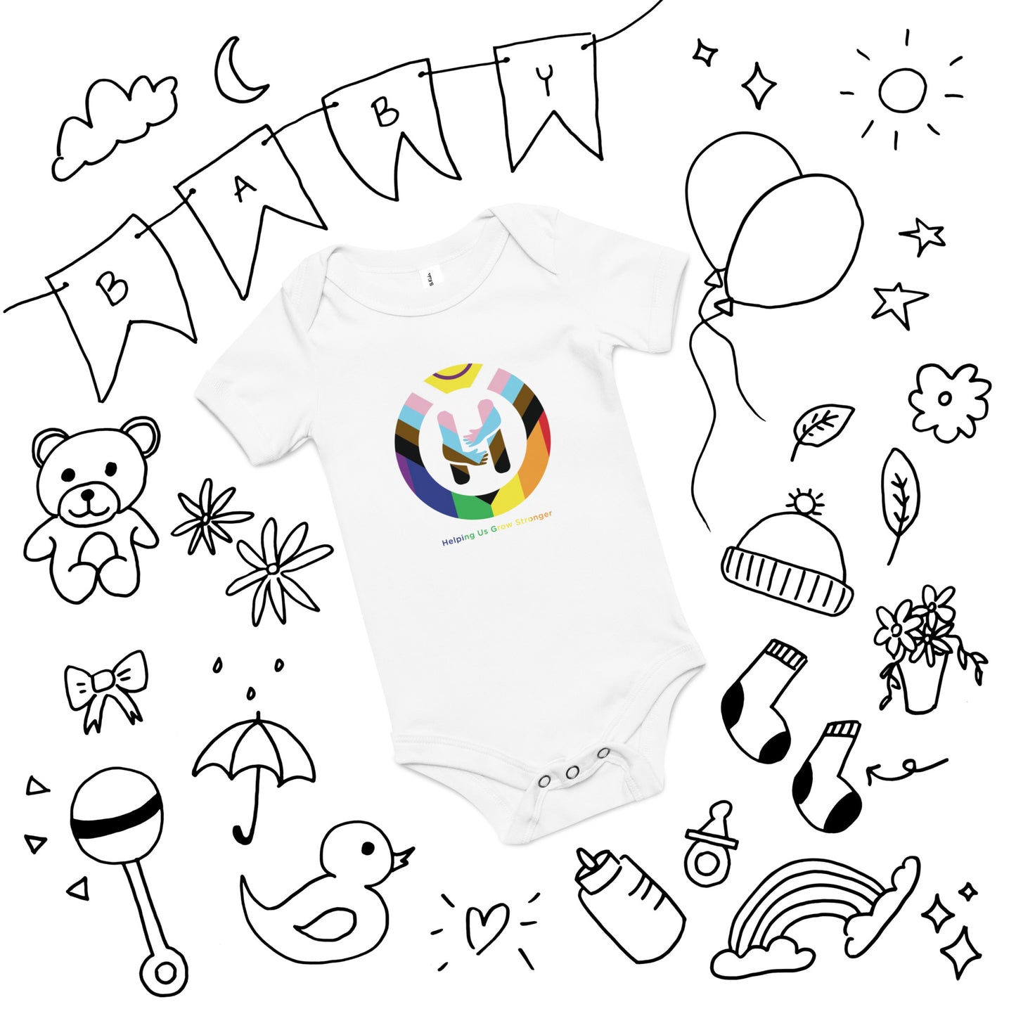 Pride Month Baby Onesie