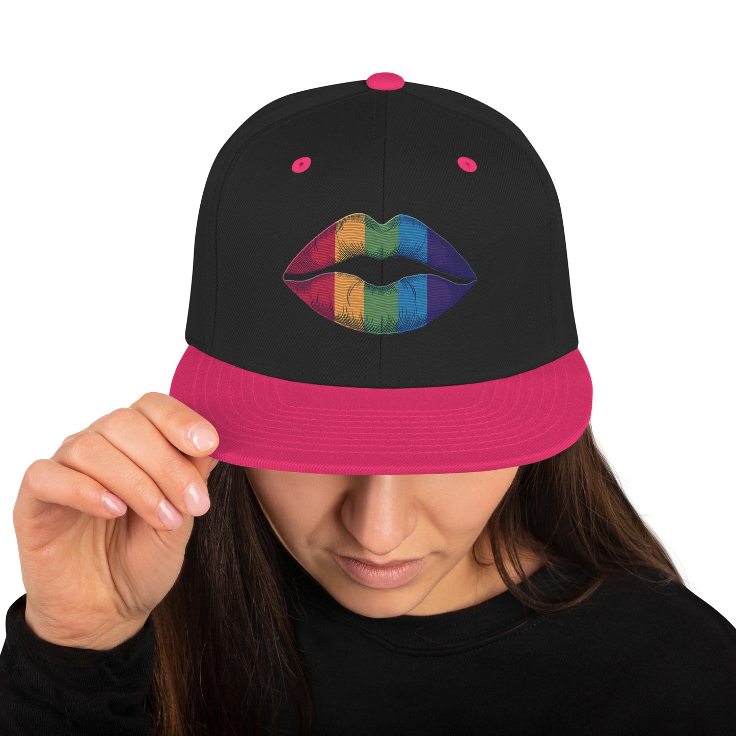 LGBTQIA+ Pride Snap Back Hat