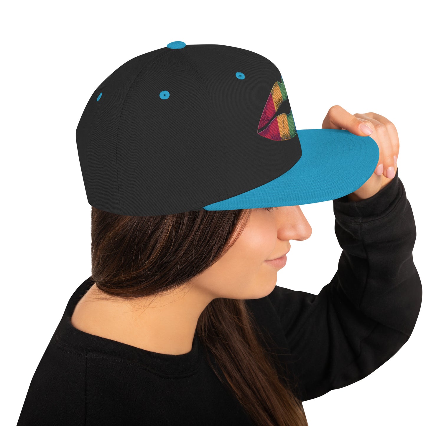 LGBTQIA+ Pride Snap Back Hat