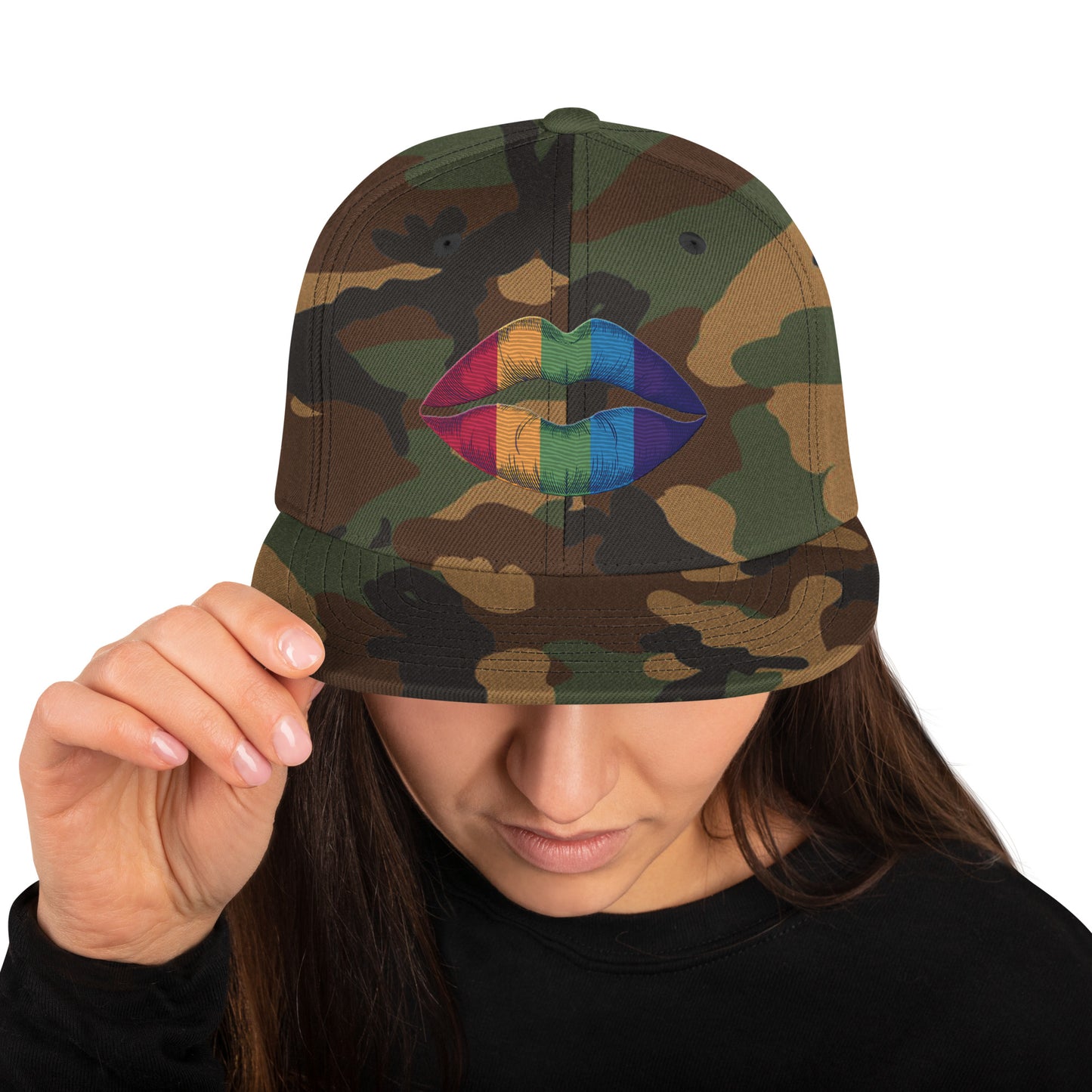 LGBTQIA+ Pride Snap Back Hat