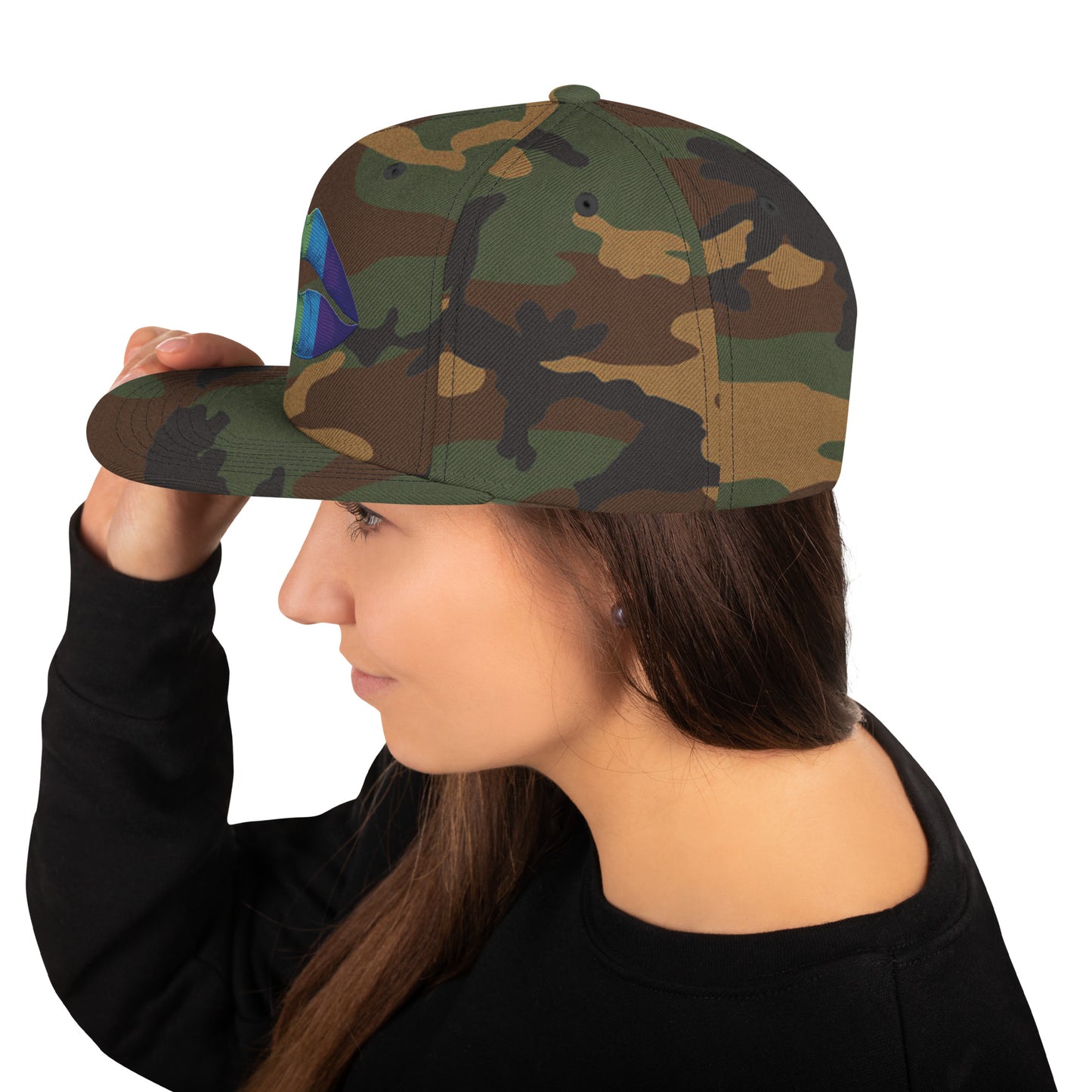 LGBTQIA+ Pride Snap Back Hat