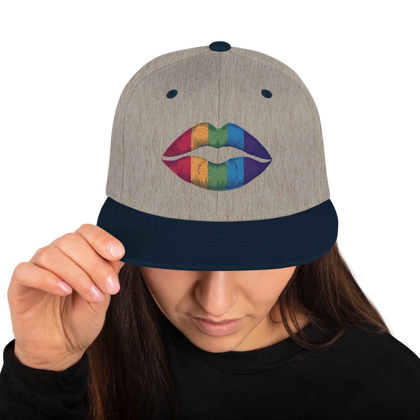 LGBTQIA+ Pride Snap Back Hat