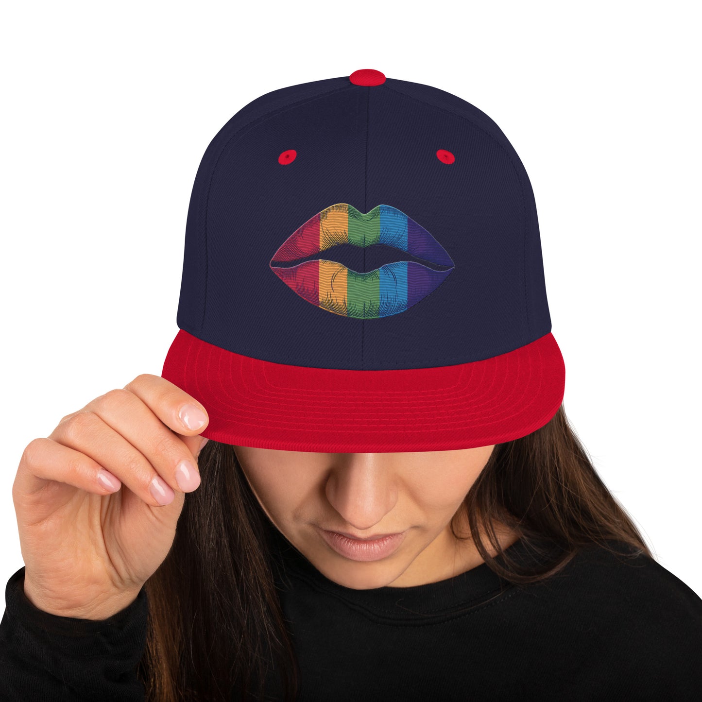 LGBTQIA+ Pride Snap Back Hat