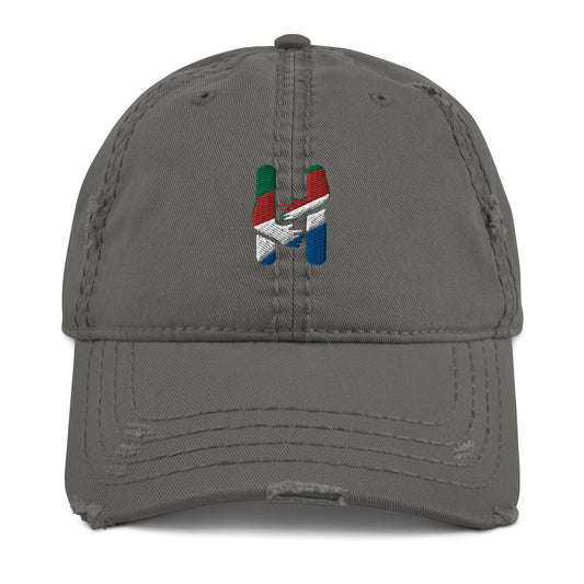 Ceasefire Support Distressed Hat