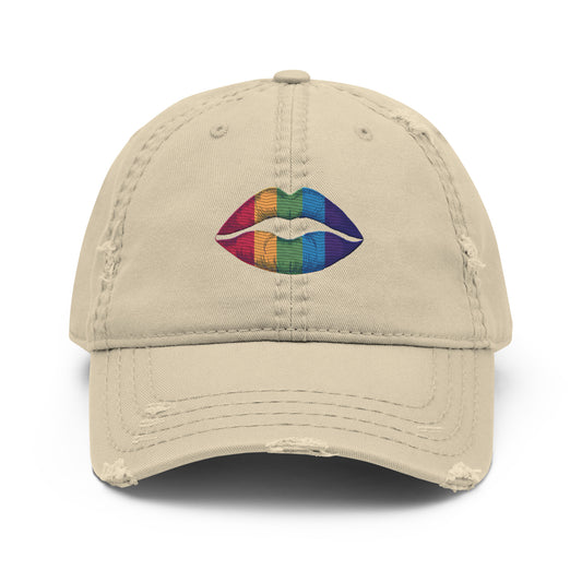 LGBTQIA+ Pride Distressed Dad Hat