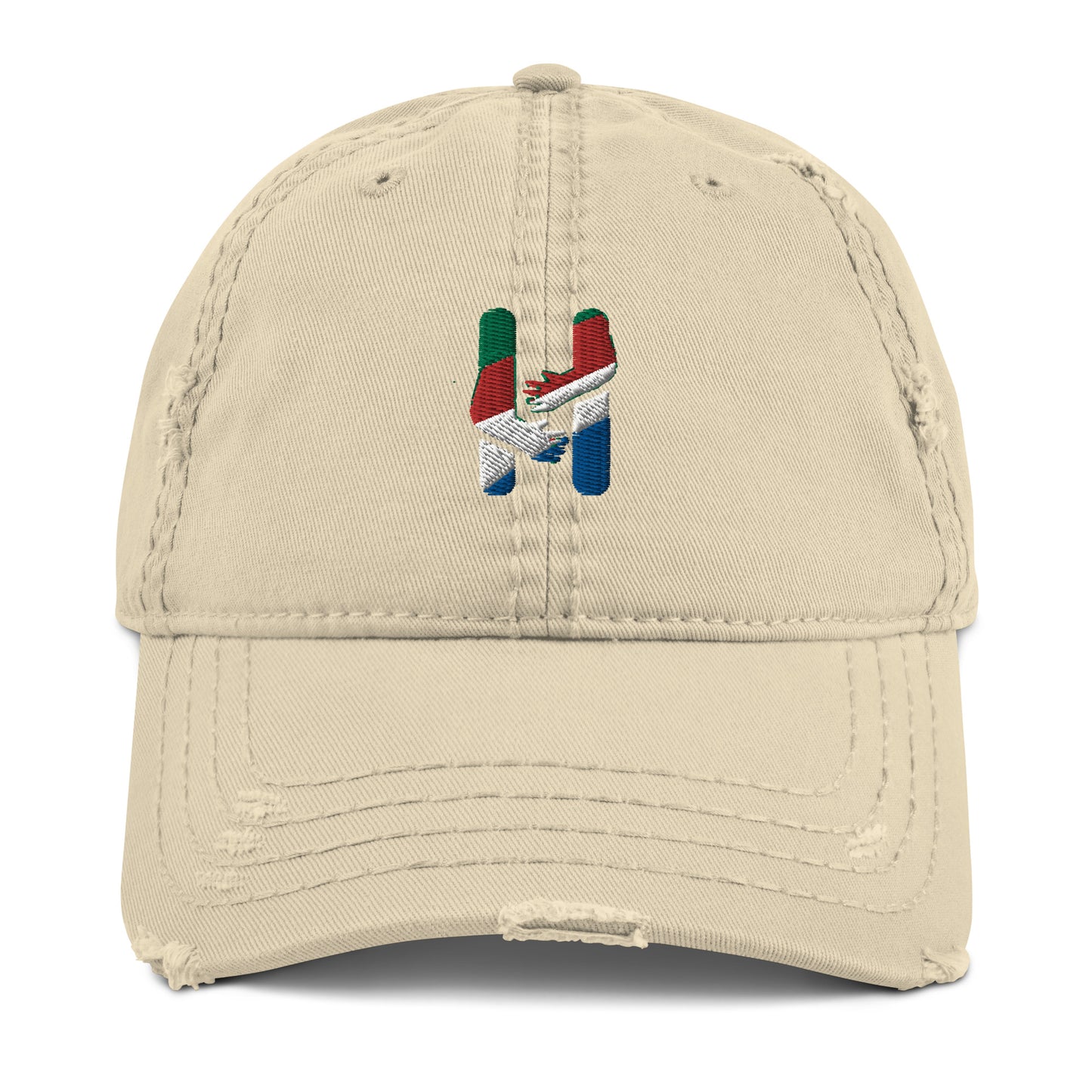 Ceasefire Support Distressed Hat