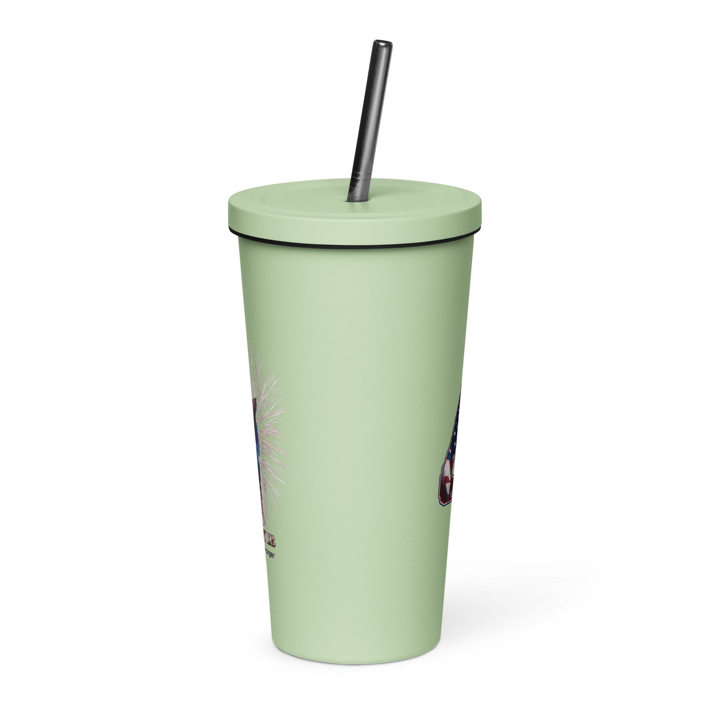 Independence Insulated tumbler with a straw