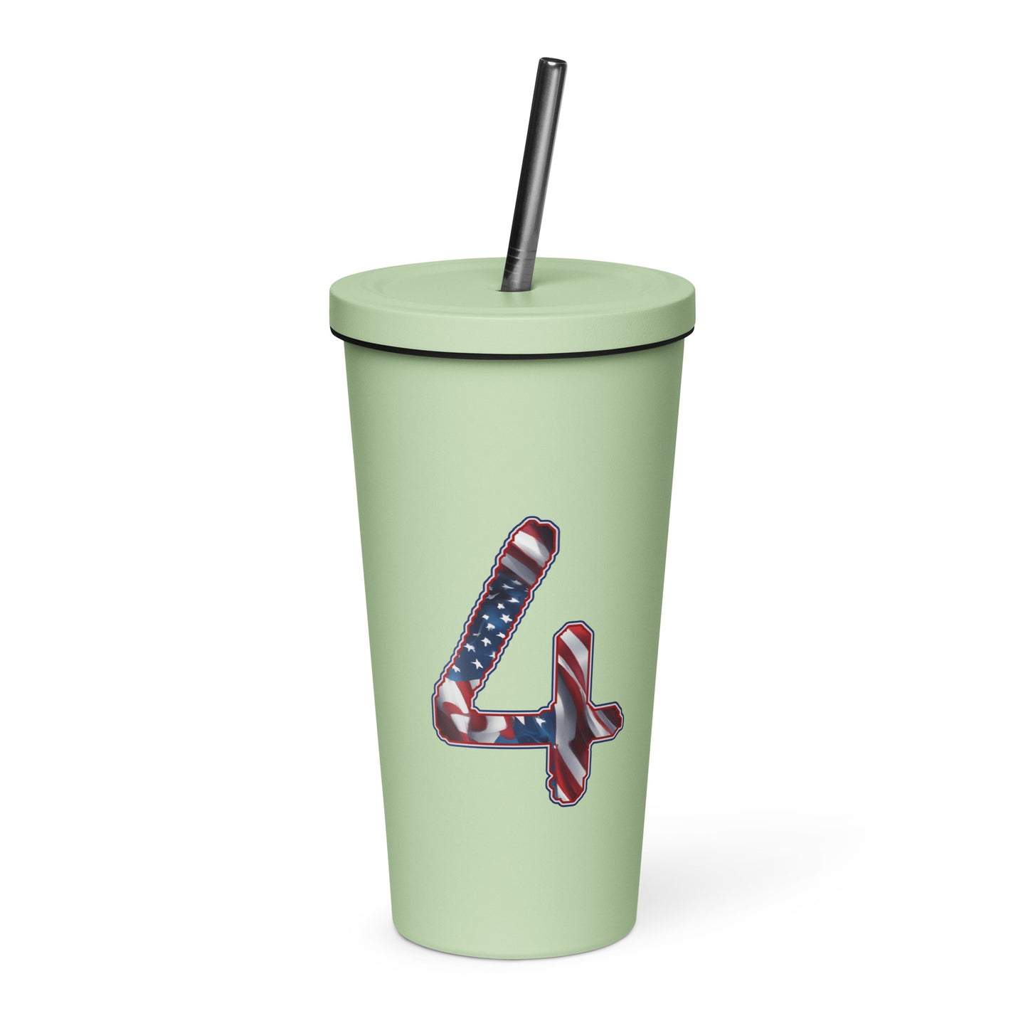 Independence Insulated tumbler with a straw