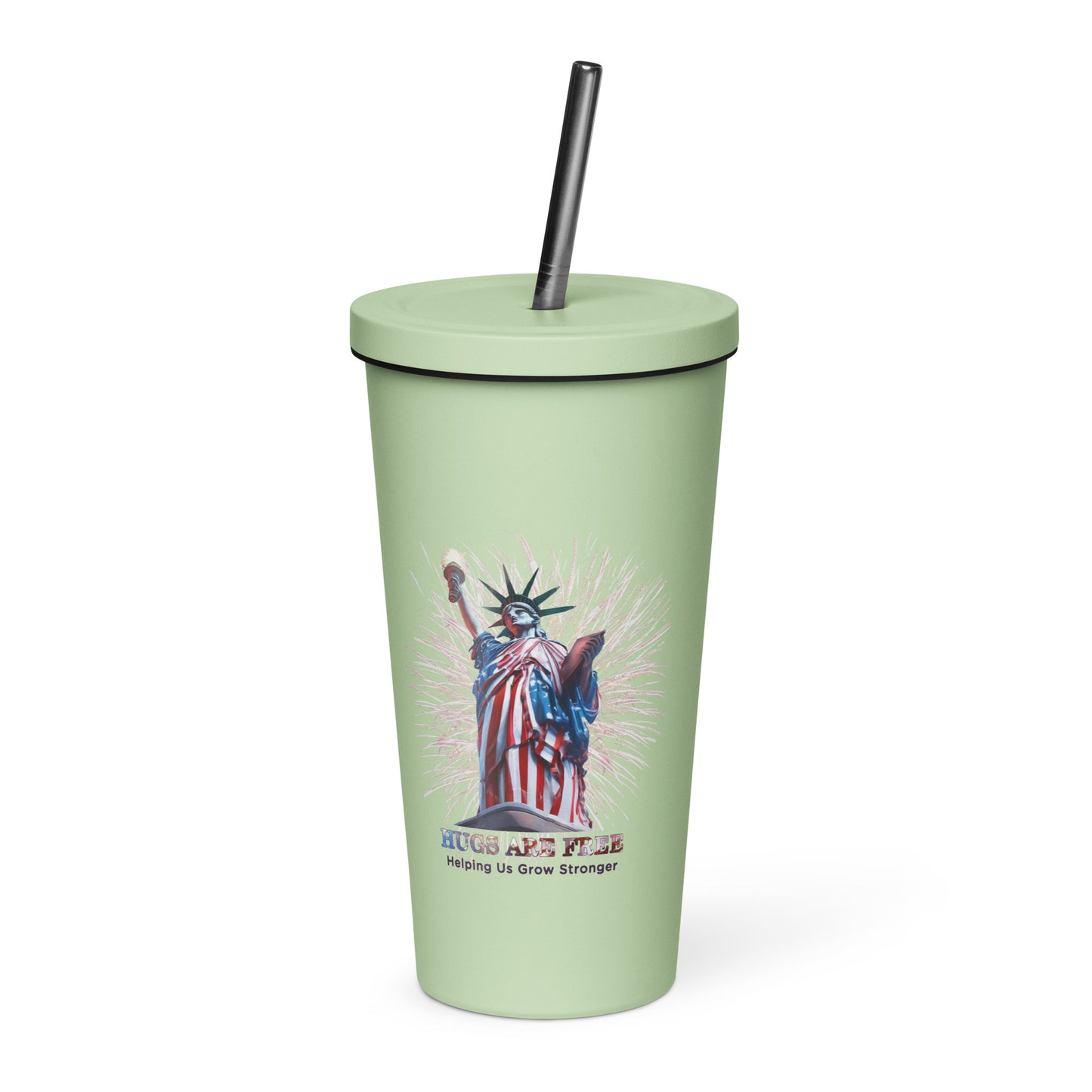 Independence Insulated tumbler with a straw