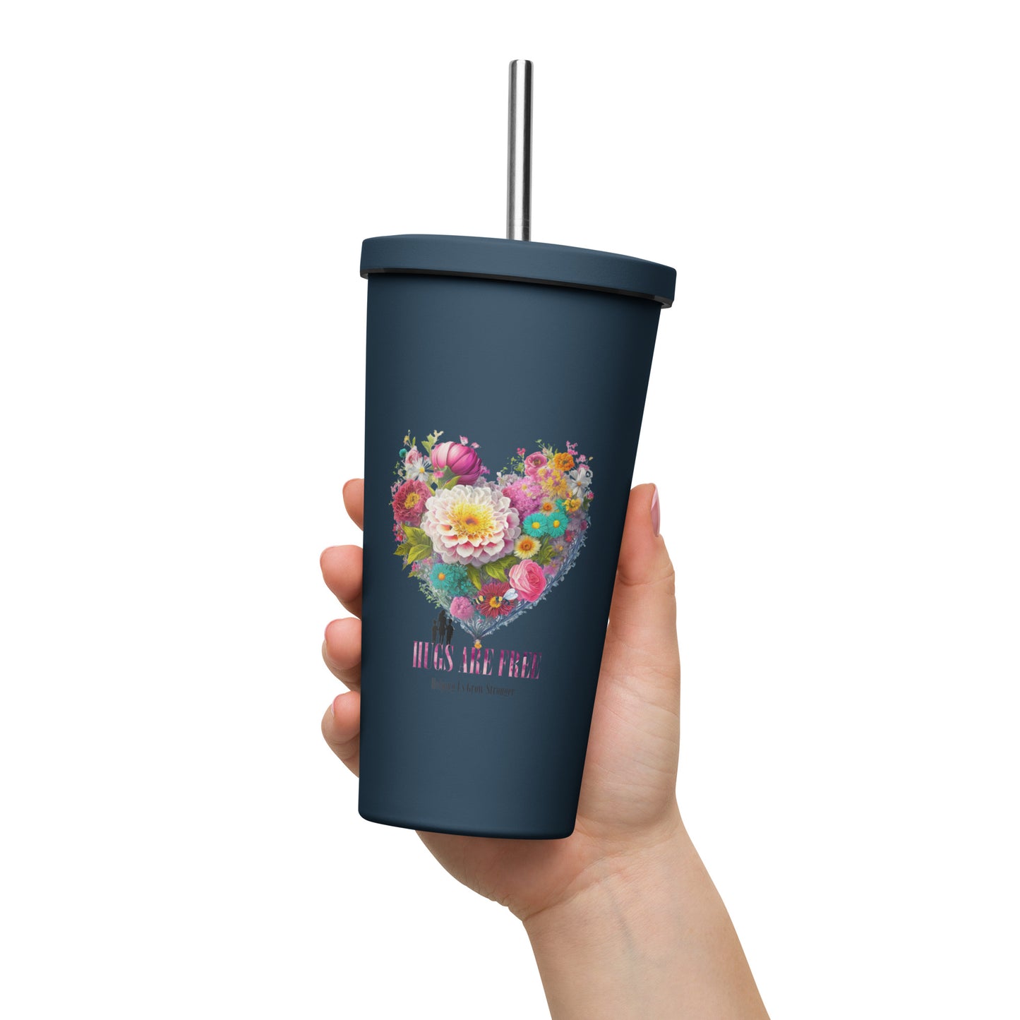 Mom's Favorite Drink: Celebrating Mothers Insulated Tumbler with a straw