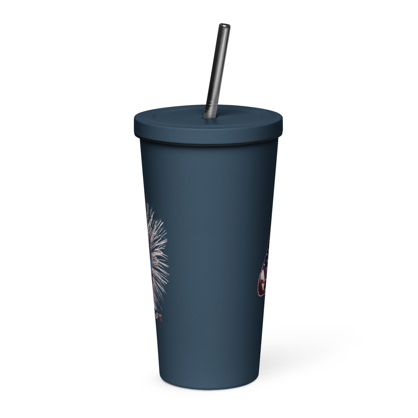 Independence Insulated tumbler with a straw