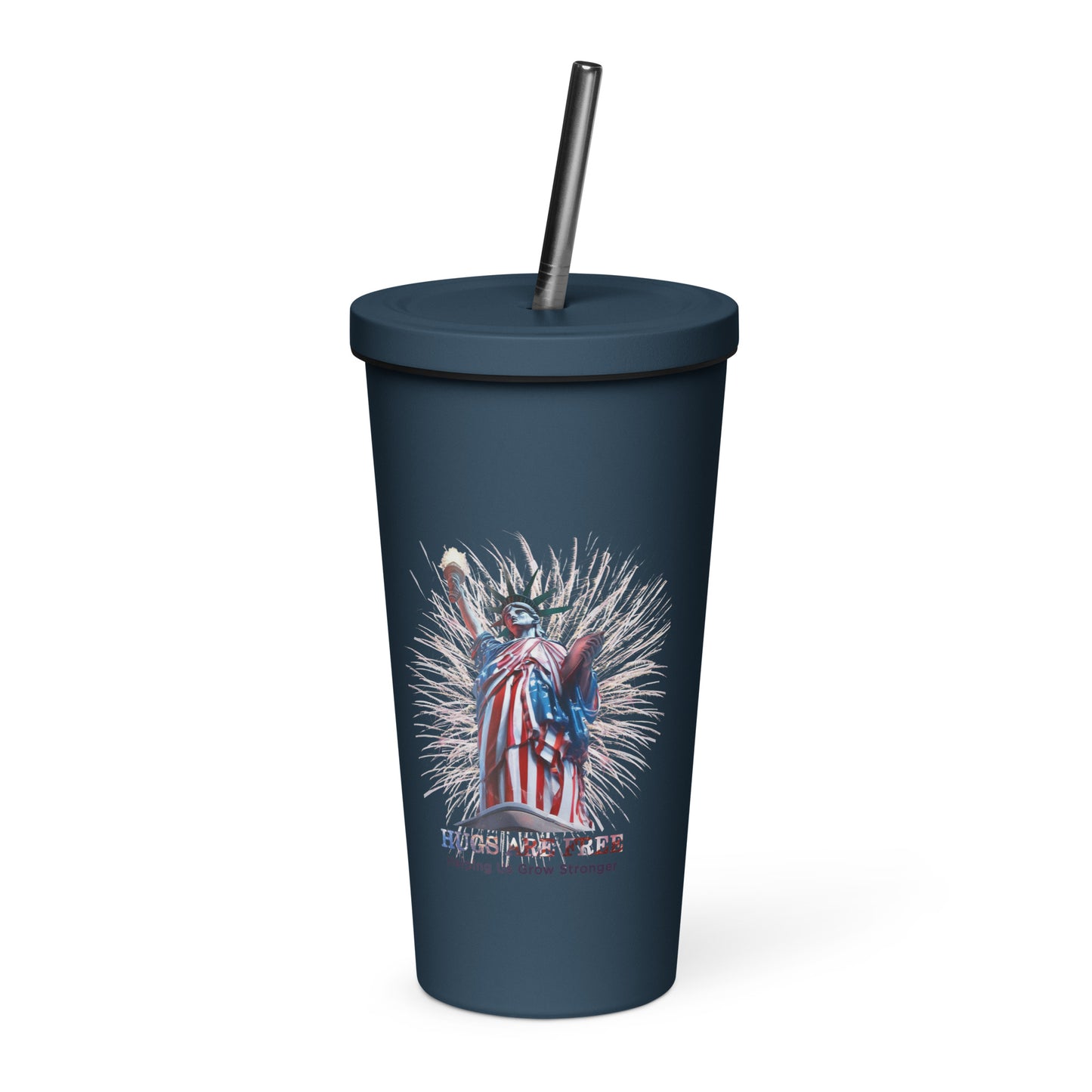 Independence Insulated tumbler with a straw