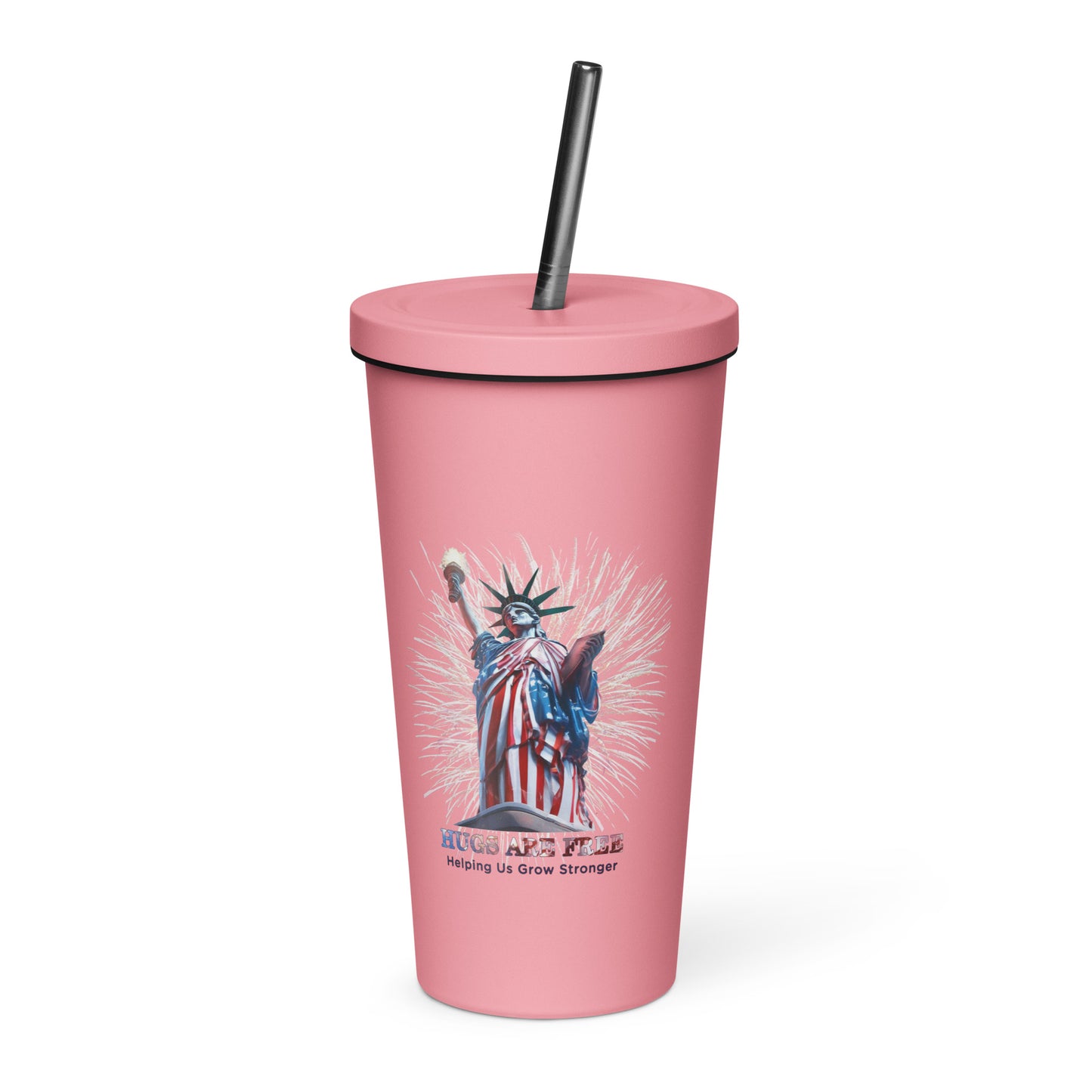 Independence Insulated tumbler with a straw