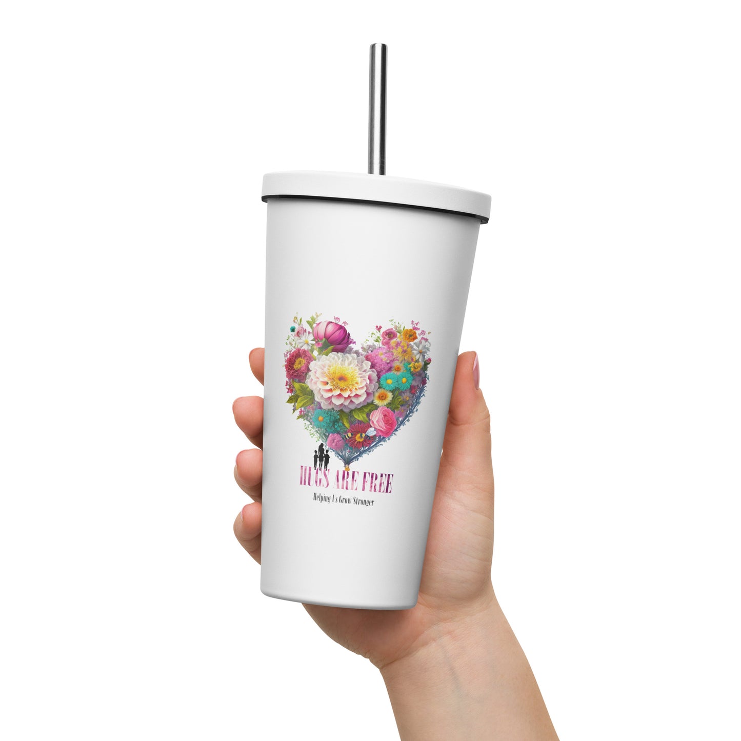 Mom's Favorite Drink: Celebrating Mothers Insulated Tumbler with a straw