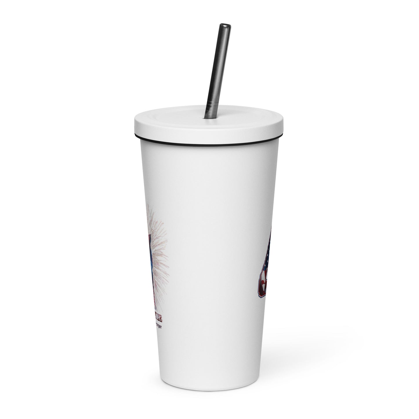 Independence Insulated tumbler with a straw