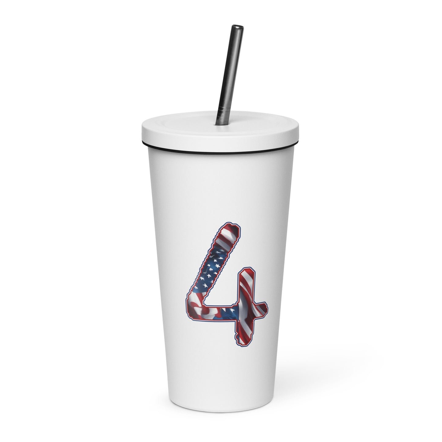 Independence Insulated tumbler with a straw