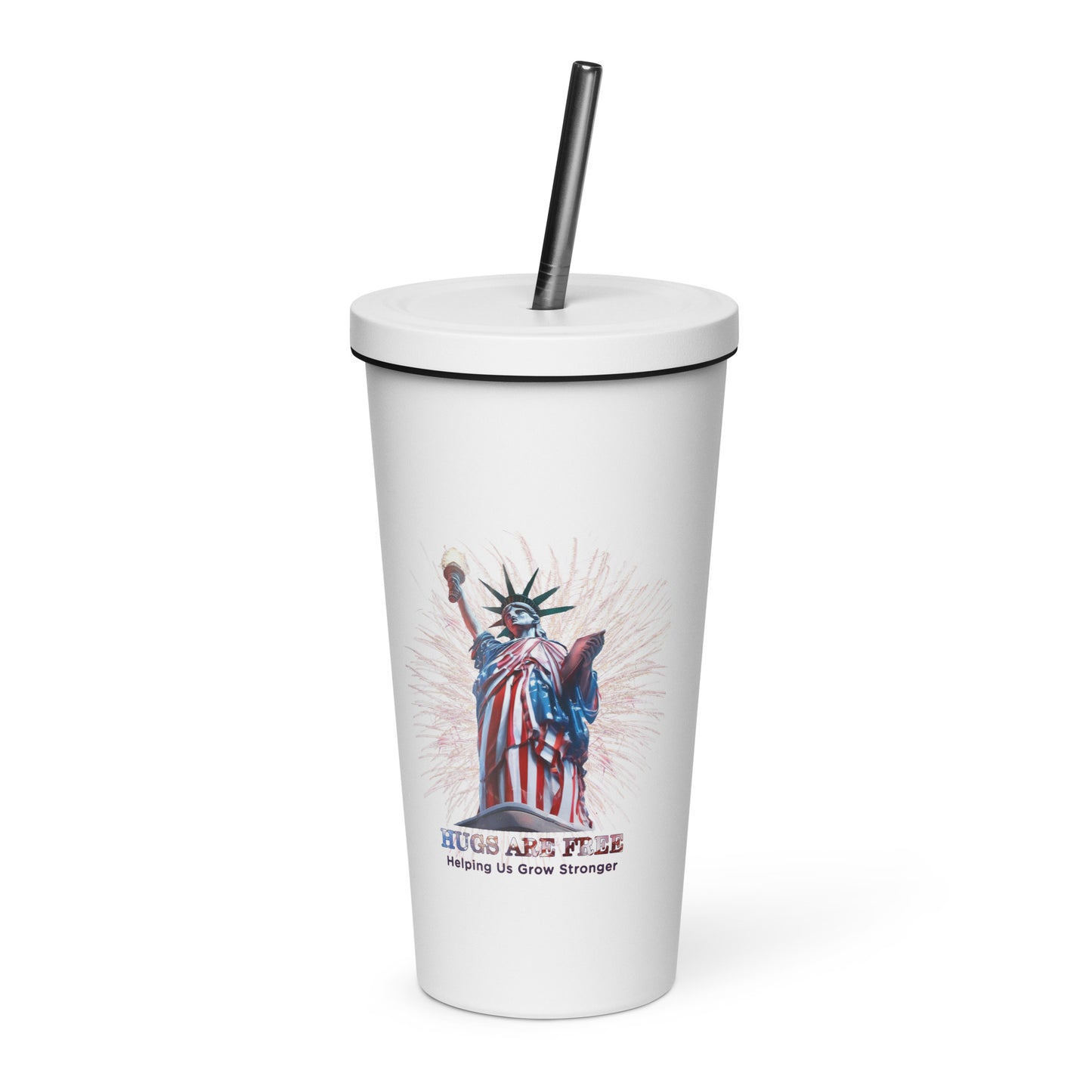 Independence Insulated tumbler with a straw