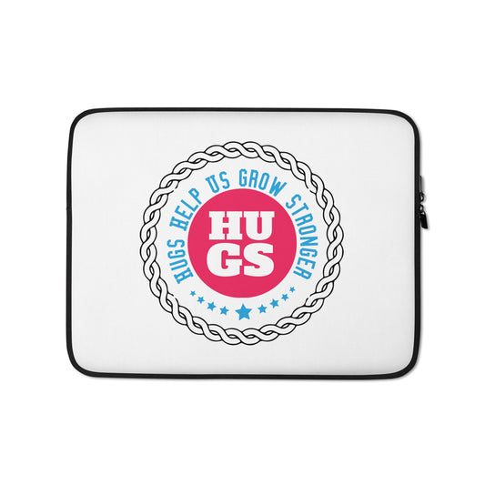 Tech Connection: Hugs Are Free Laptop Sleeve