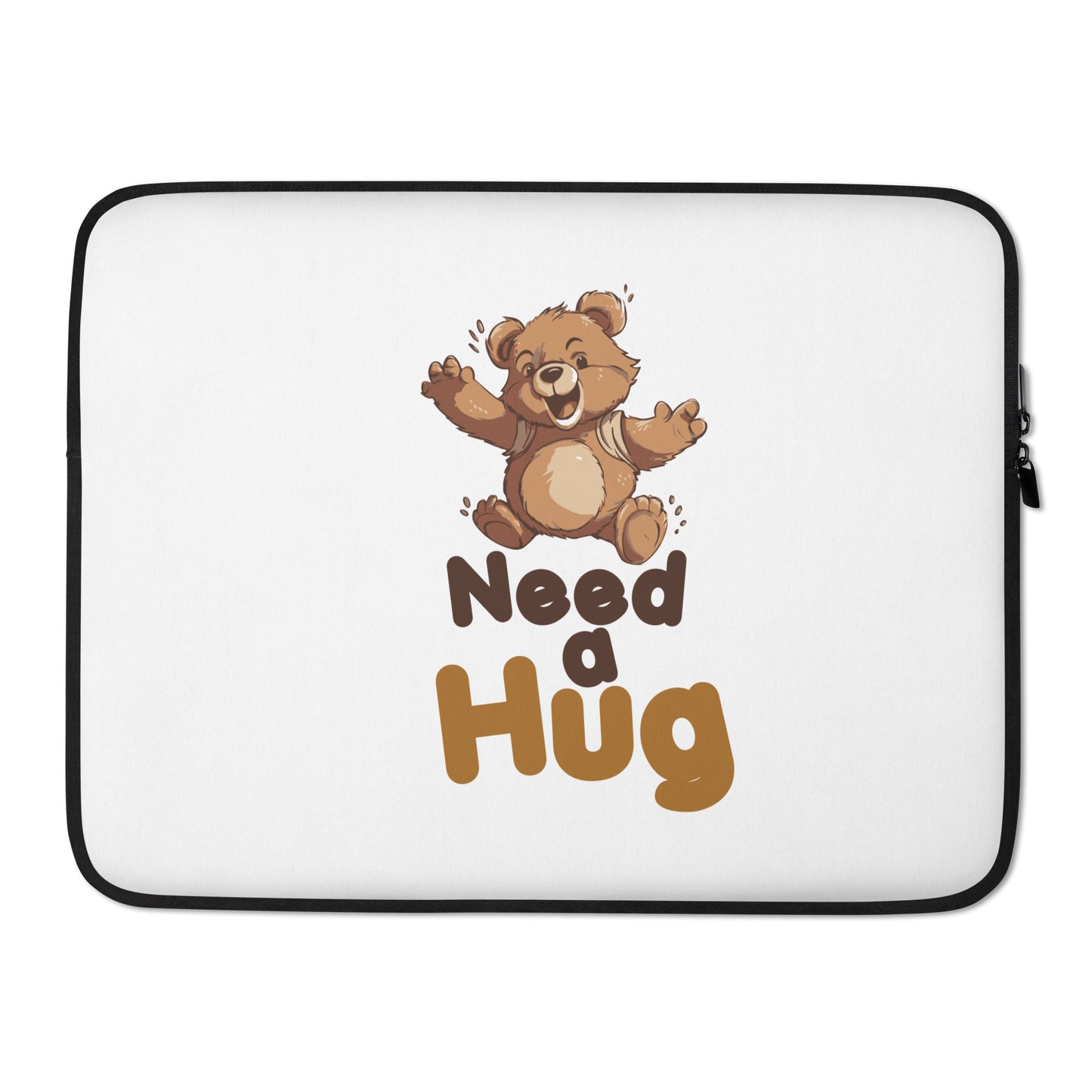 Tech Teddy: Hugs Are Free Teddy Bear Laptop Sleeve