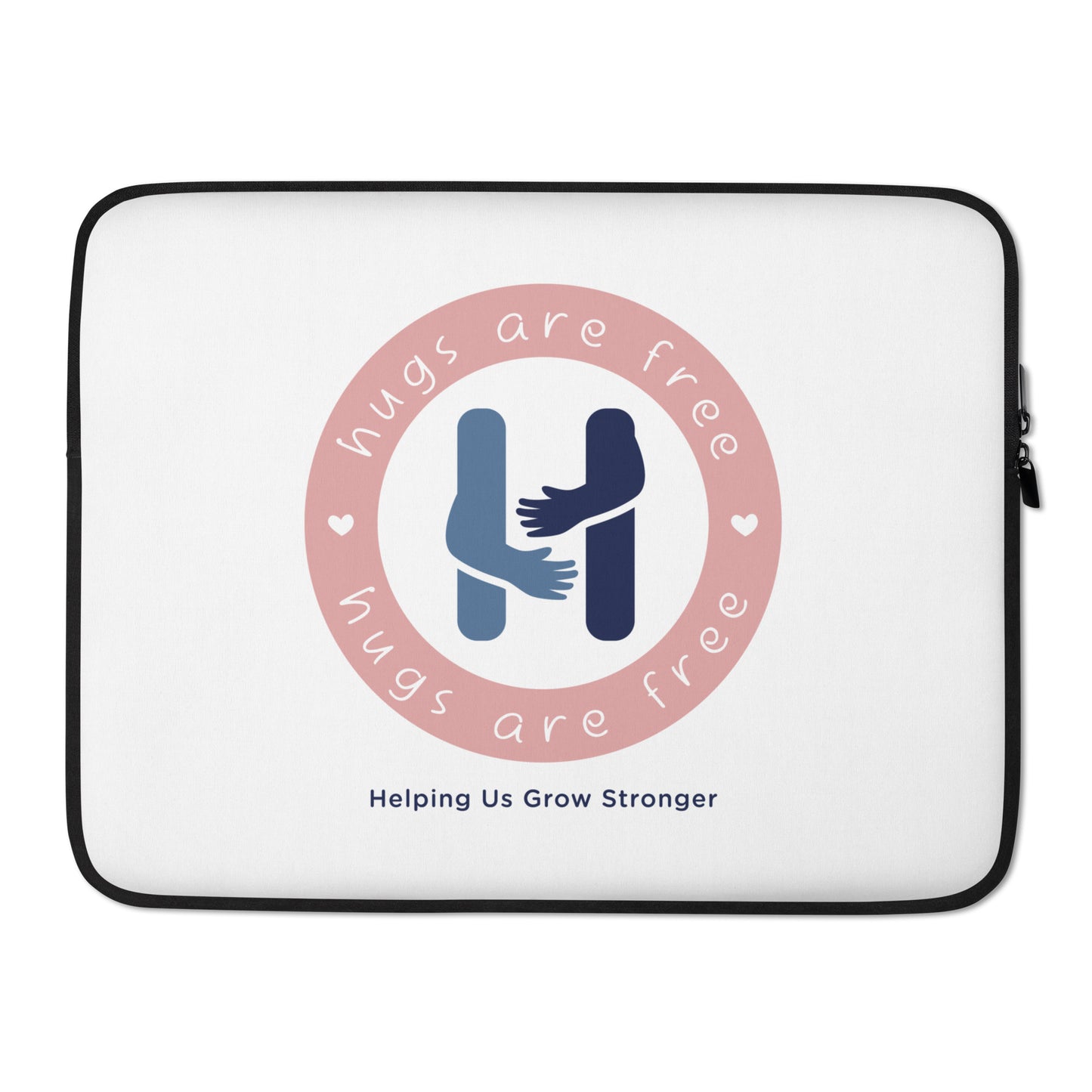 Tech Connection: Hugs Are Free Laptop Sleeve