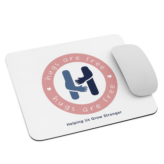 Navigating Hugs: Hugs Are Free Mouse Pad