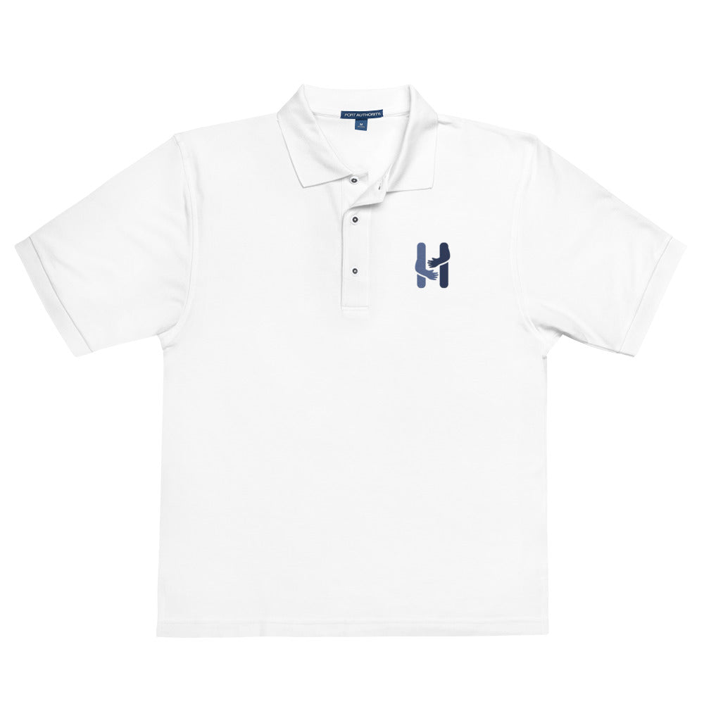 Simple Standard Logo Men's Premium Polo