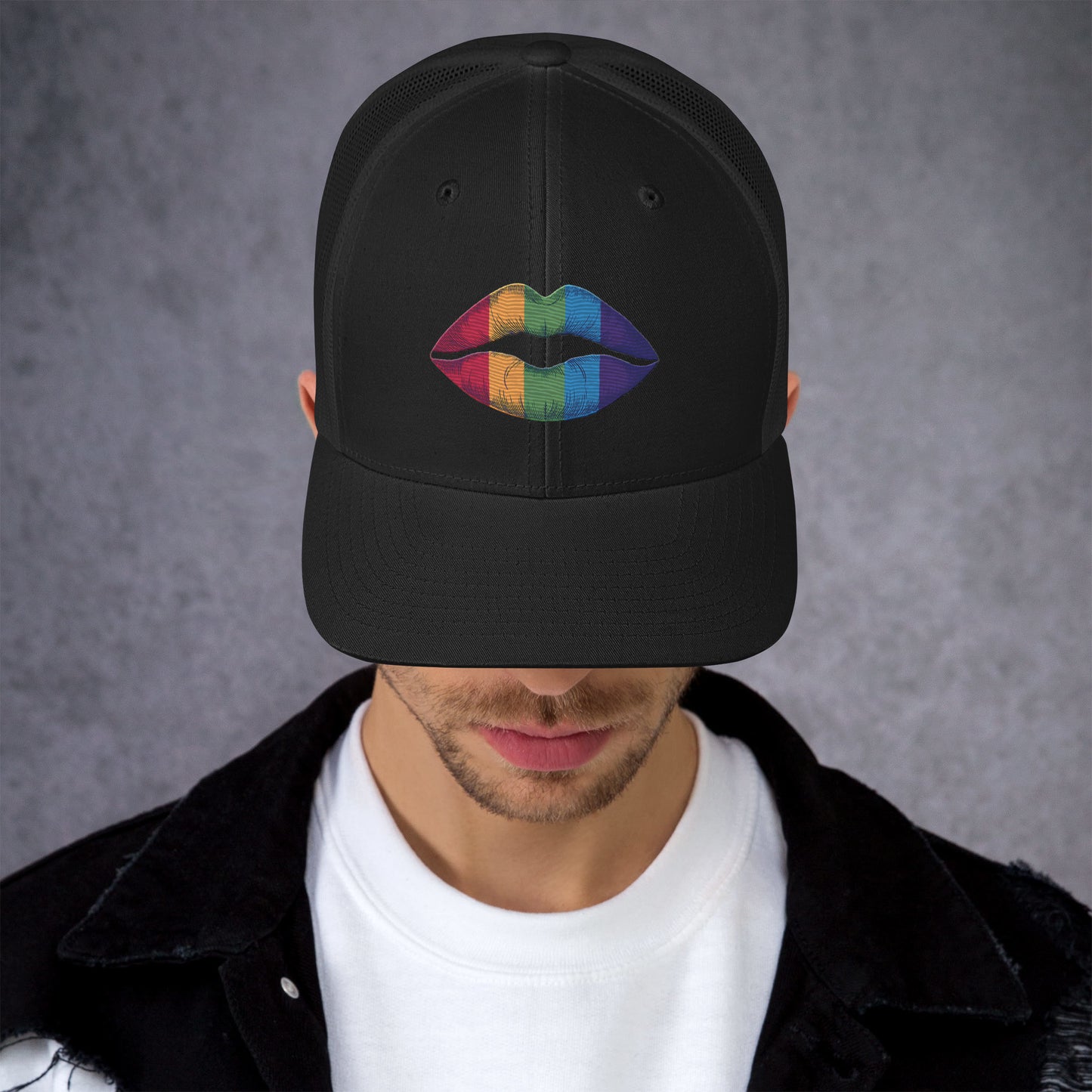 LGBTQIA+ Pride Trucker Hat