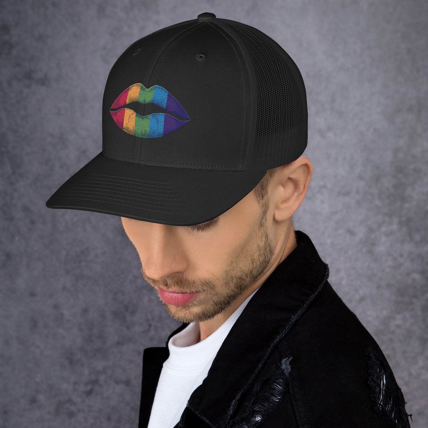 LGBTQIA+ Pride Trucker Hat