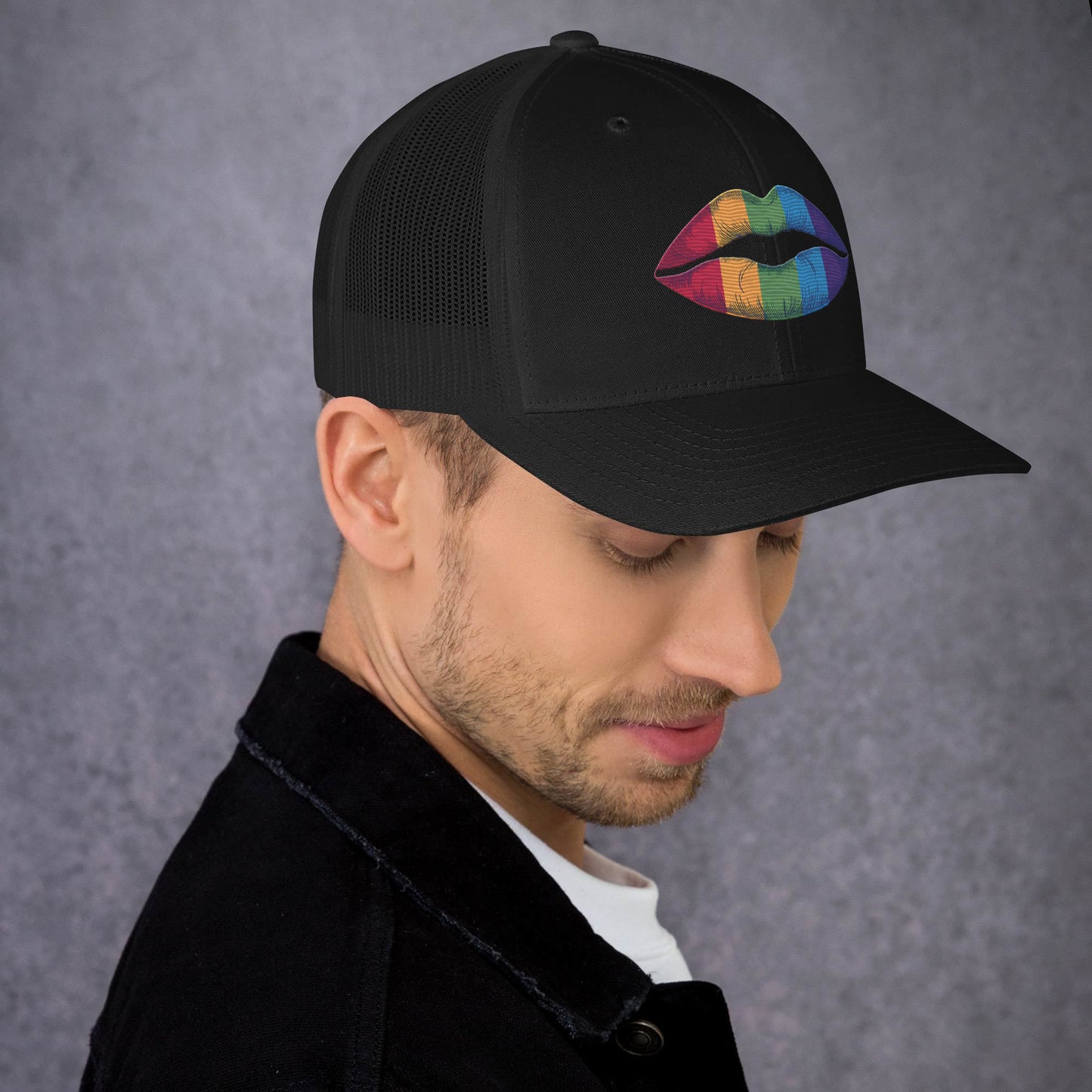 LGBTQIA+ Pride Trucker Hat