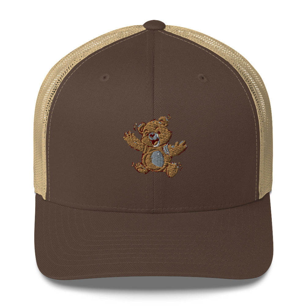 Heartbeat Teddy Bear Trucker Hat