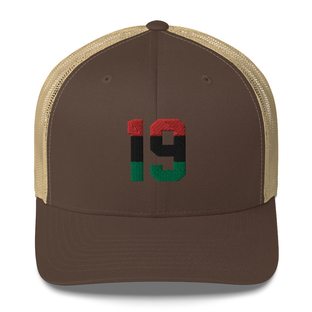 Juneteenth Freedom Trucker Hat