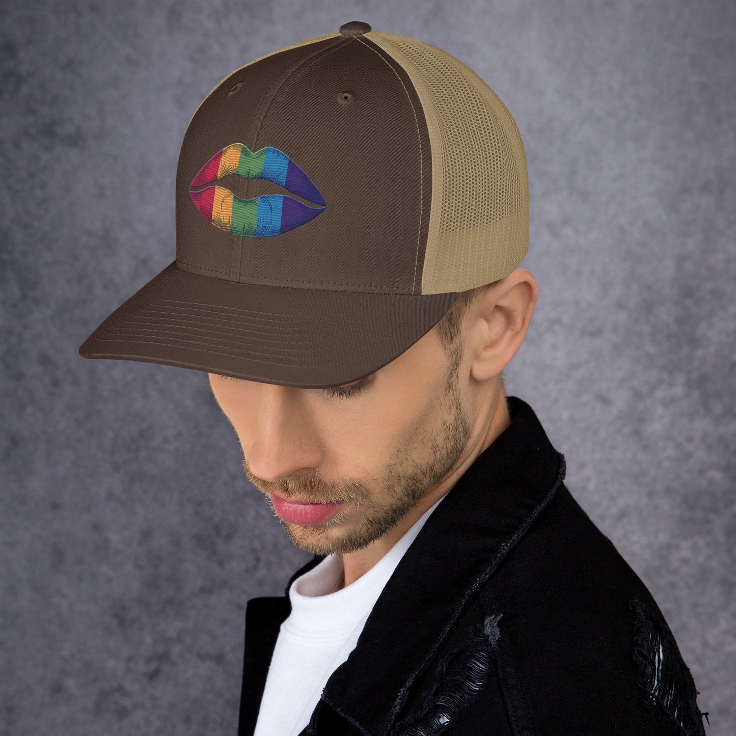 LGBTQIA+ Pride Trucker Hat