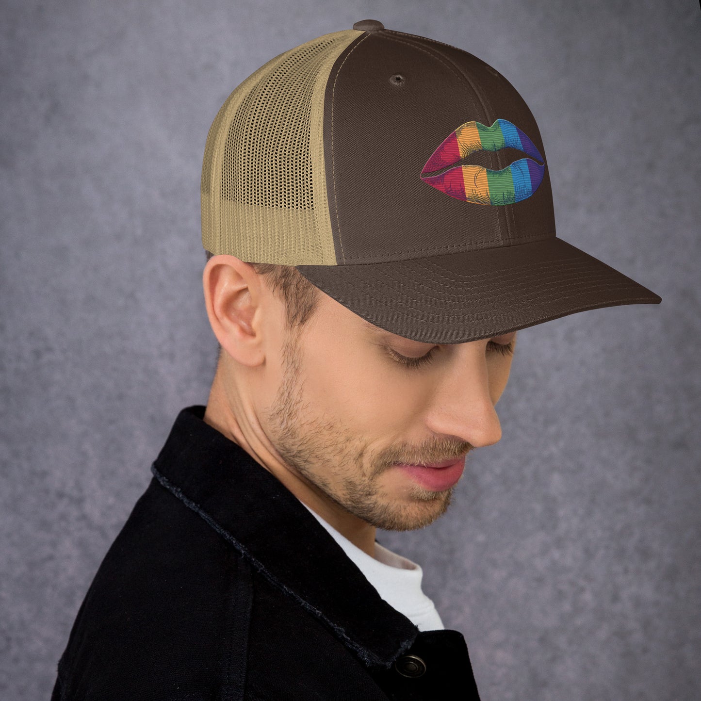 LGBTQIA+ Pride Trucker Hat