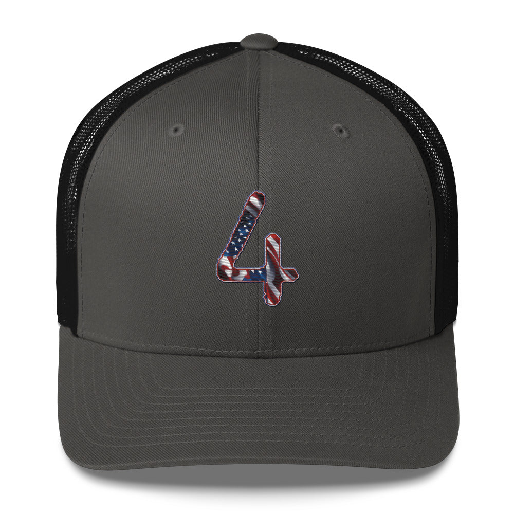 Heartbeat Independence Trucker Cap