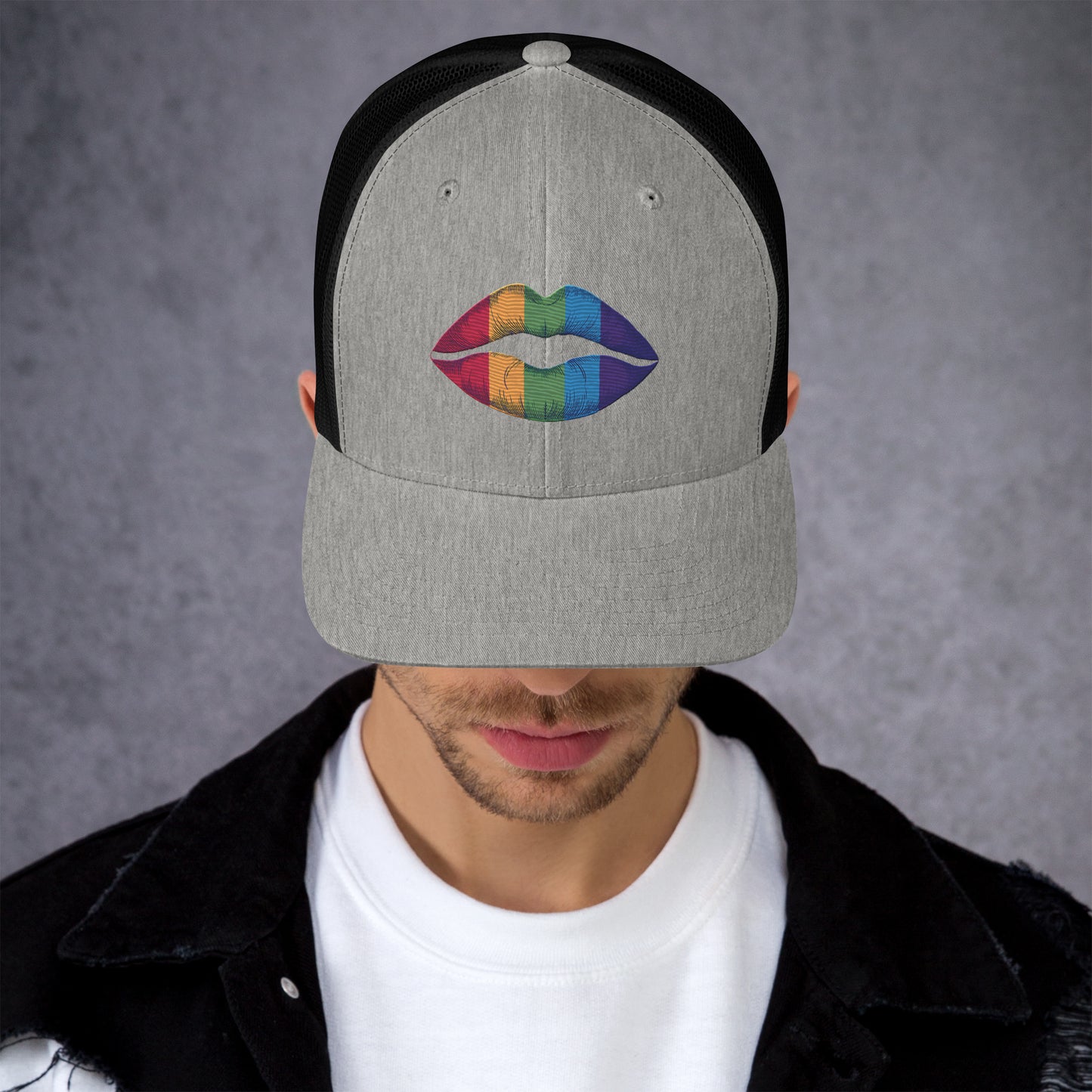 LGBTQIA+ Pride Trucker Hat