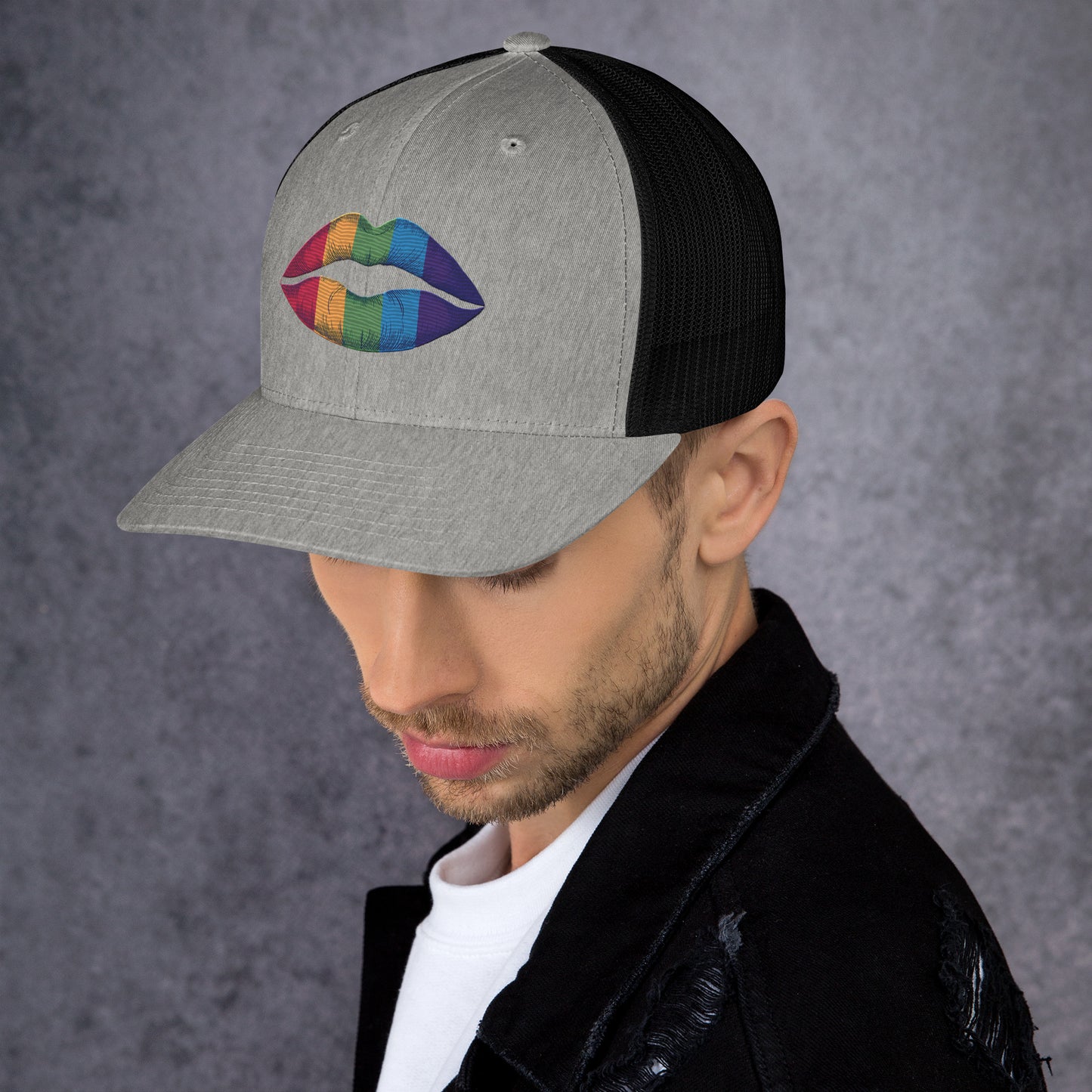 LGBTQIA+ Pride Trucker Hat