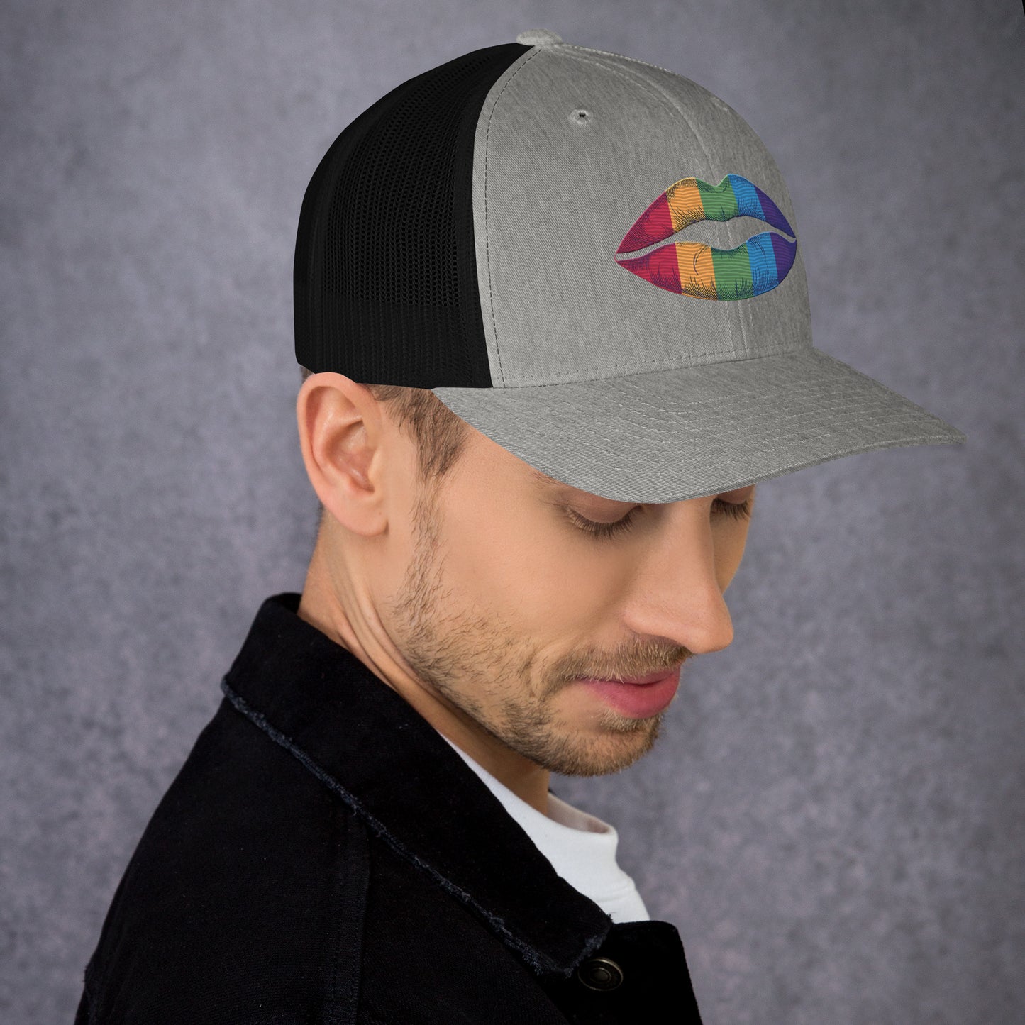 LGBTQIA+ Pride Trucker Hat