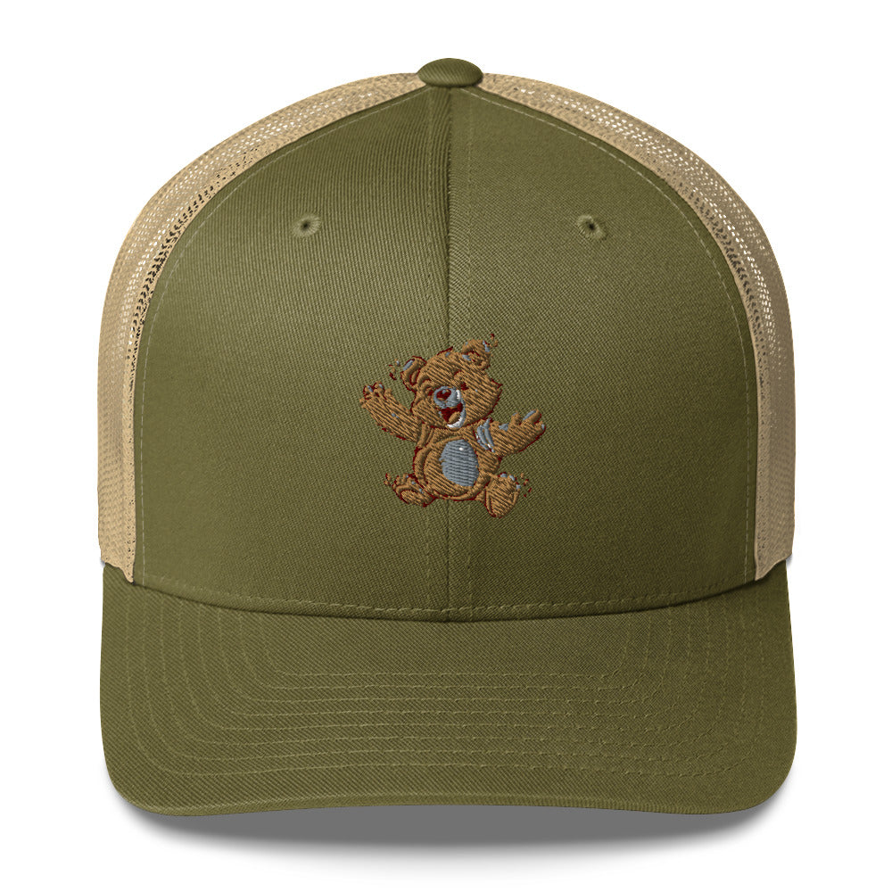 Heartbeat Teddy Bear Trucker Hat