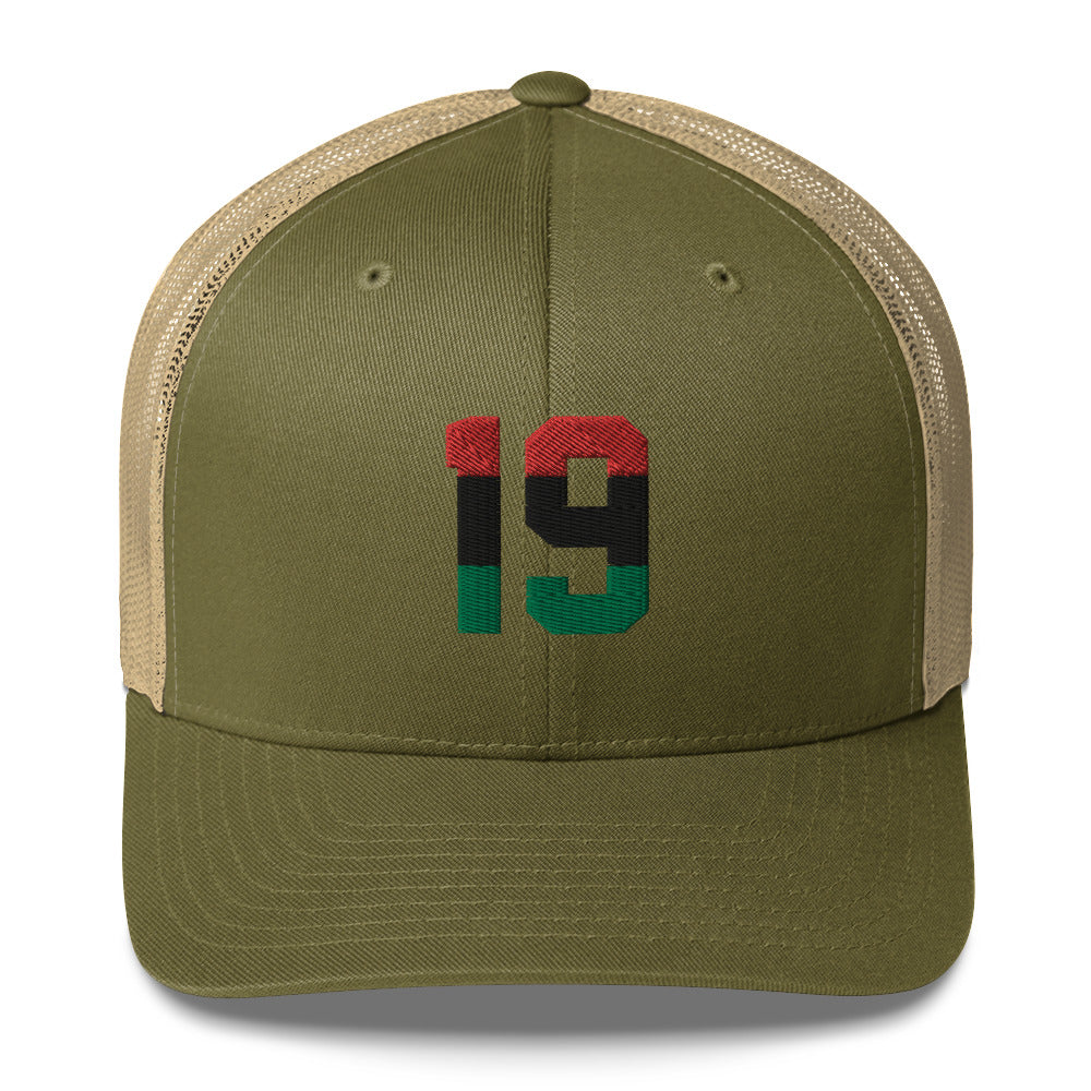 Juneteenth Freedom Trucker Hat