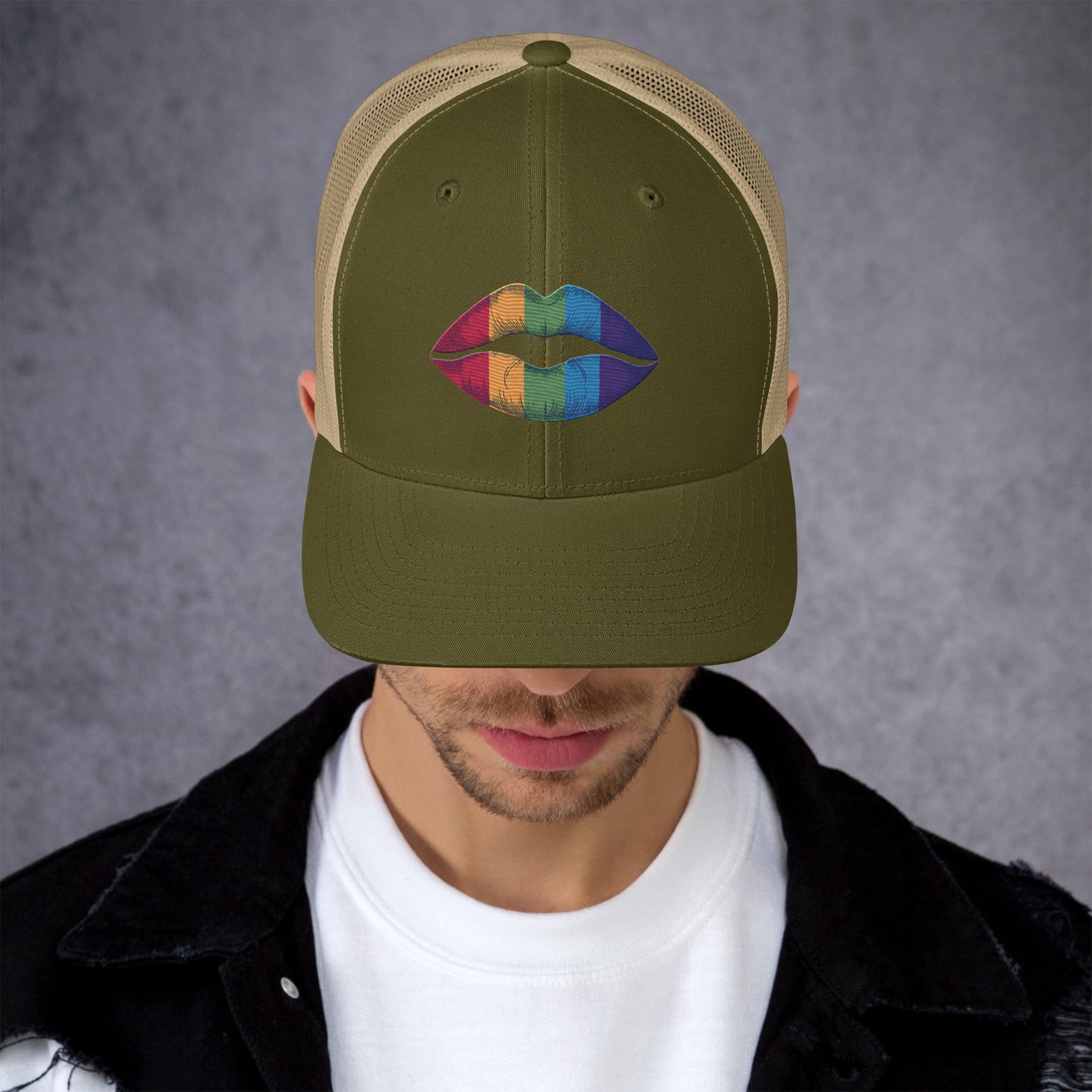 LGBTQIA+ Pride Trucker Hat