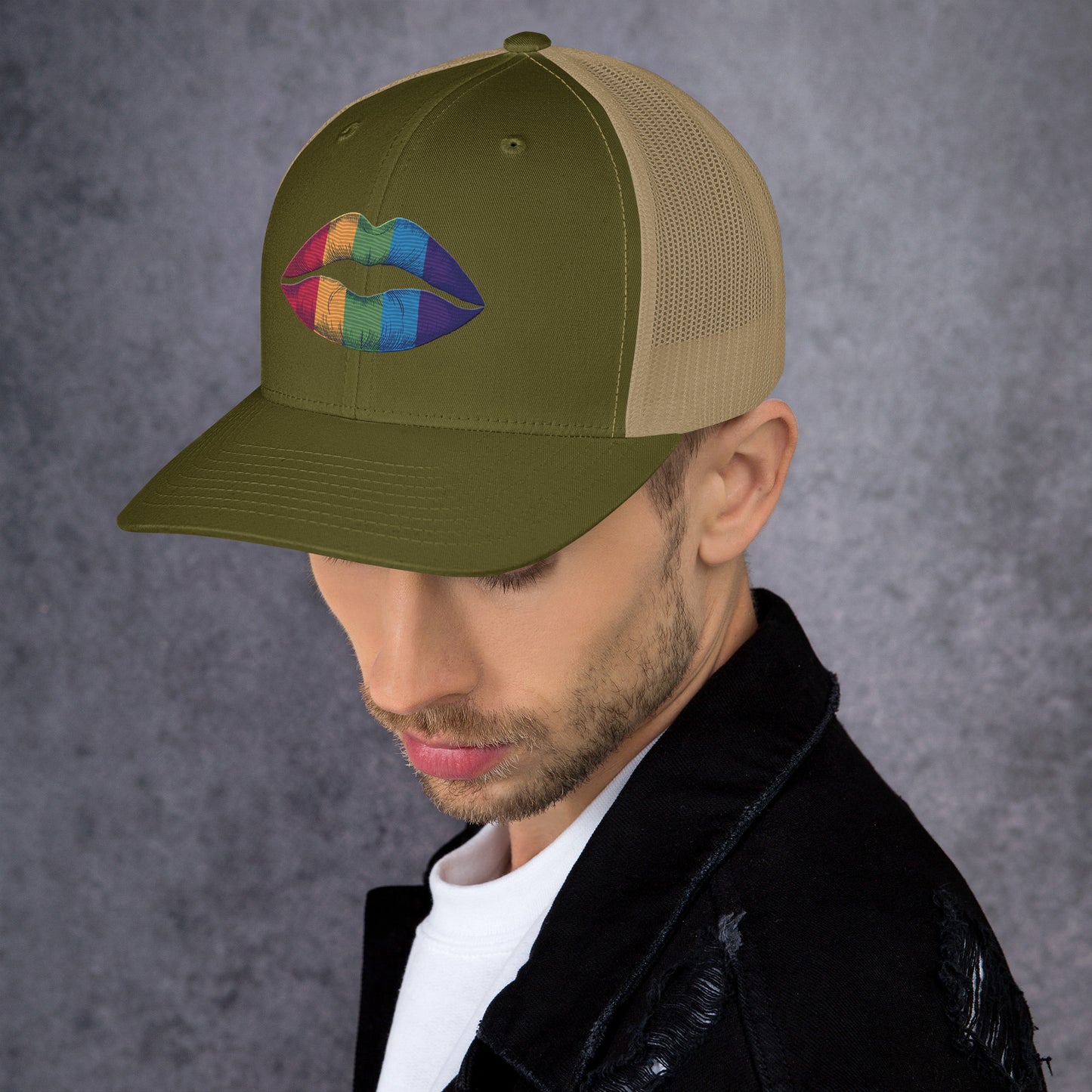 LGBTQIA+ Pride Trucker Hat